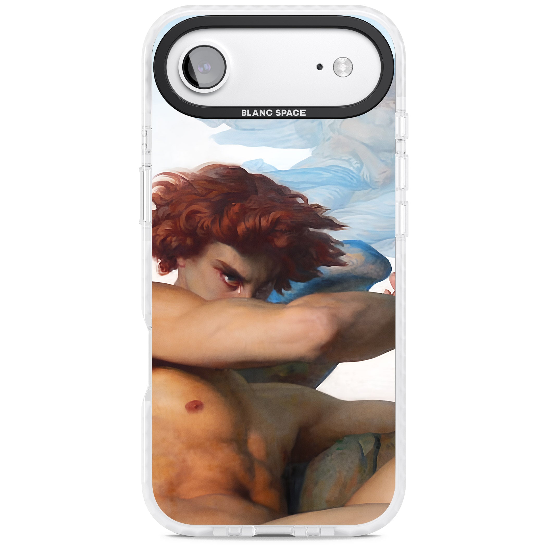 The Fallen Angel iPhone 17 Air Impact Pro Clear Phone Case