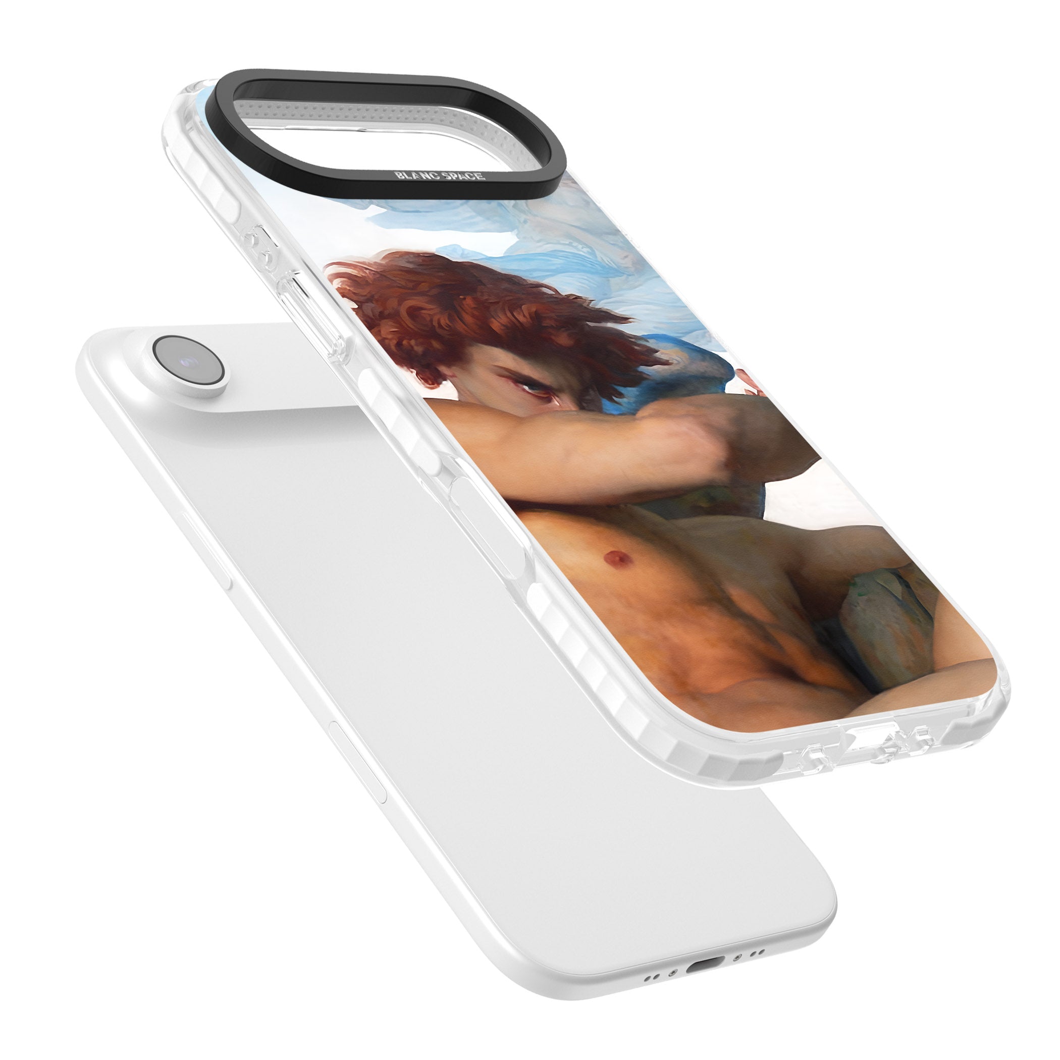 The Fallen Angel iPhone 17 Air Impact Pro Clear Phone Case Colours