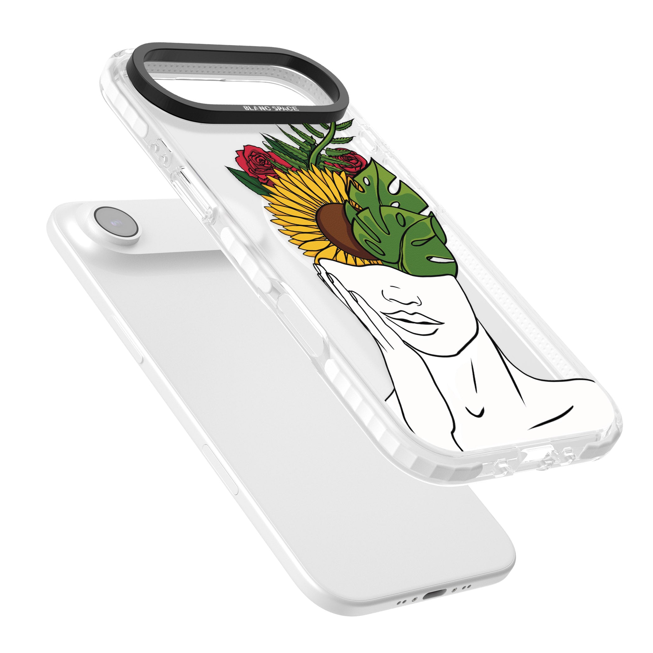 Let The Mind Flourish iPhone 17 Air Impact Pro Clear Phone Case Colours
