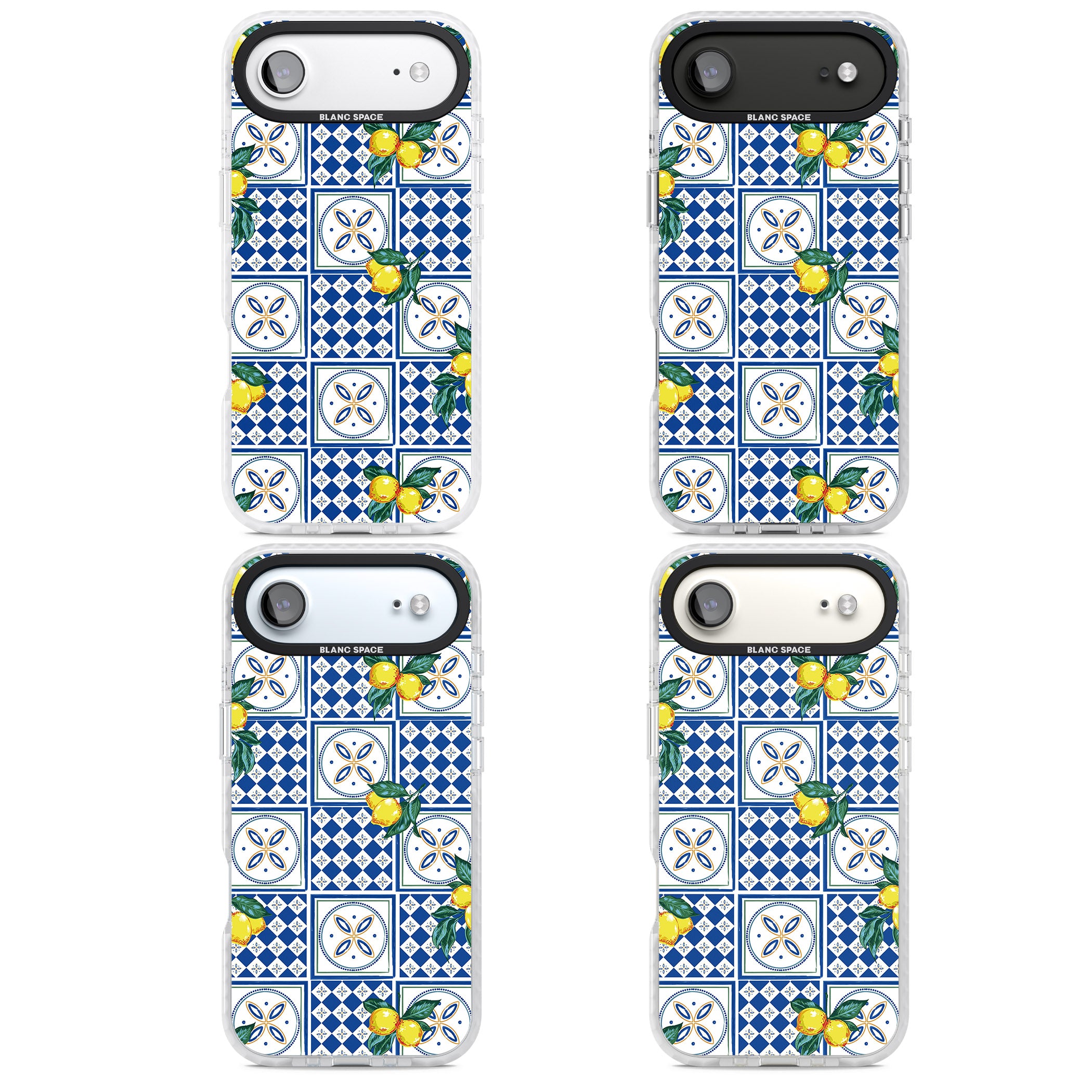 Lemon Tiles iPhone 17 Air Impact Pro Clear Phone Case APT Impact Protection