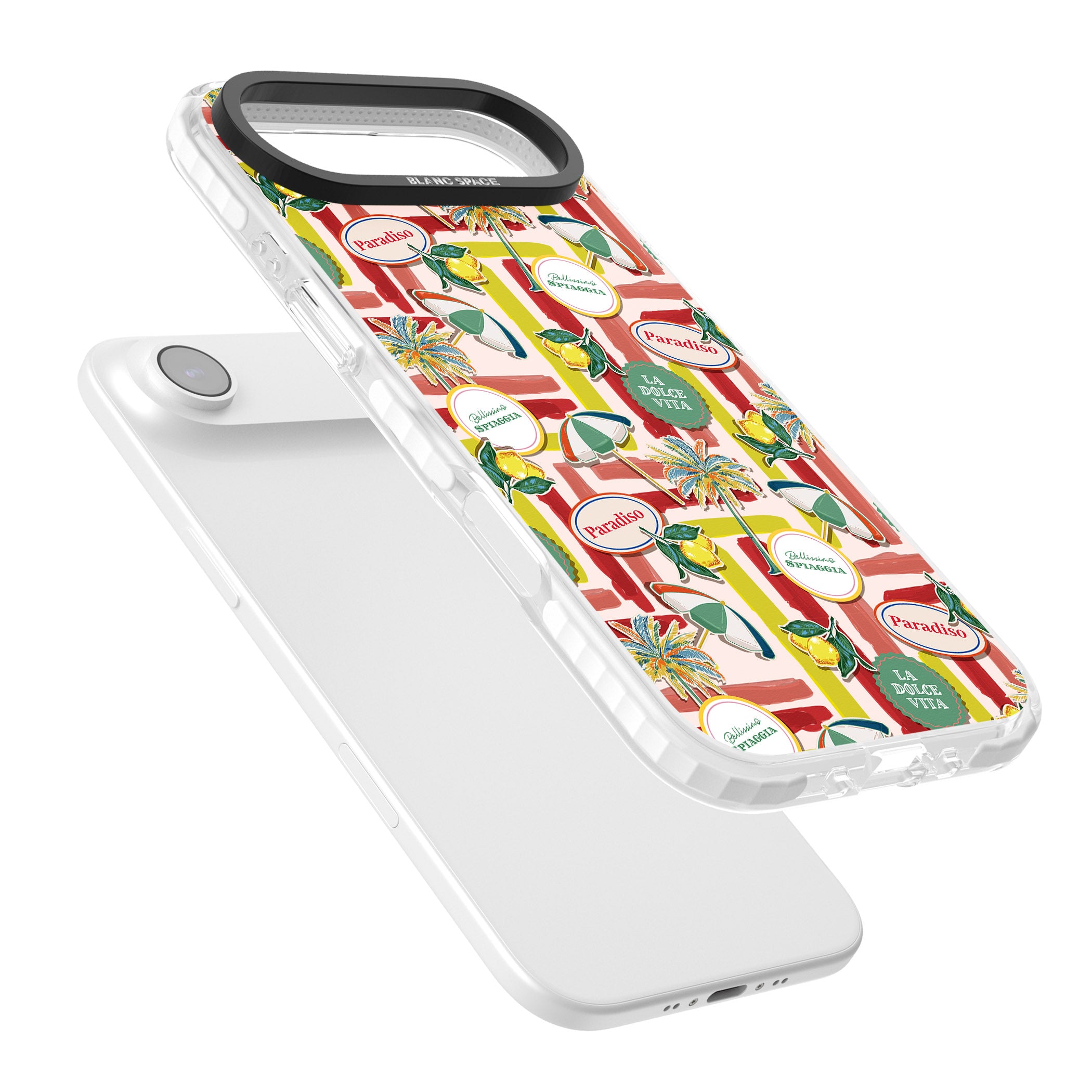 Paradiso Vibes iPhone 17 Air Impact Pro Clear Phone Case Colours
