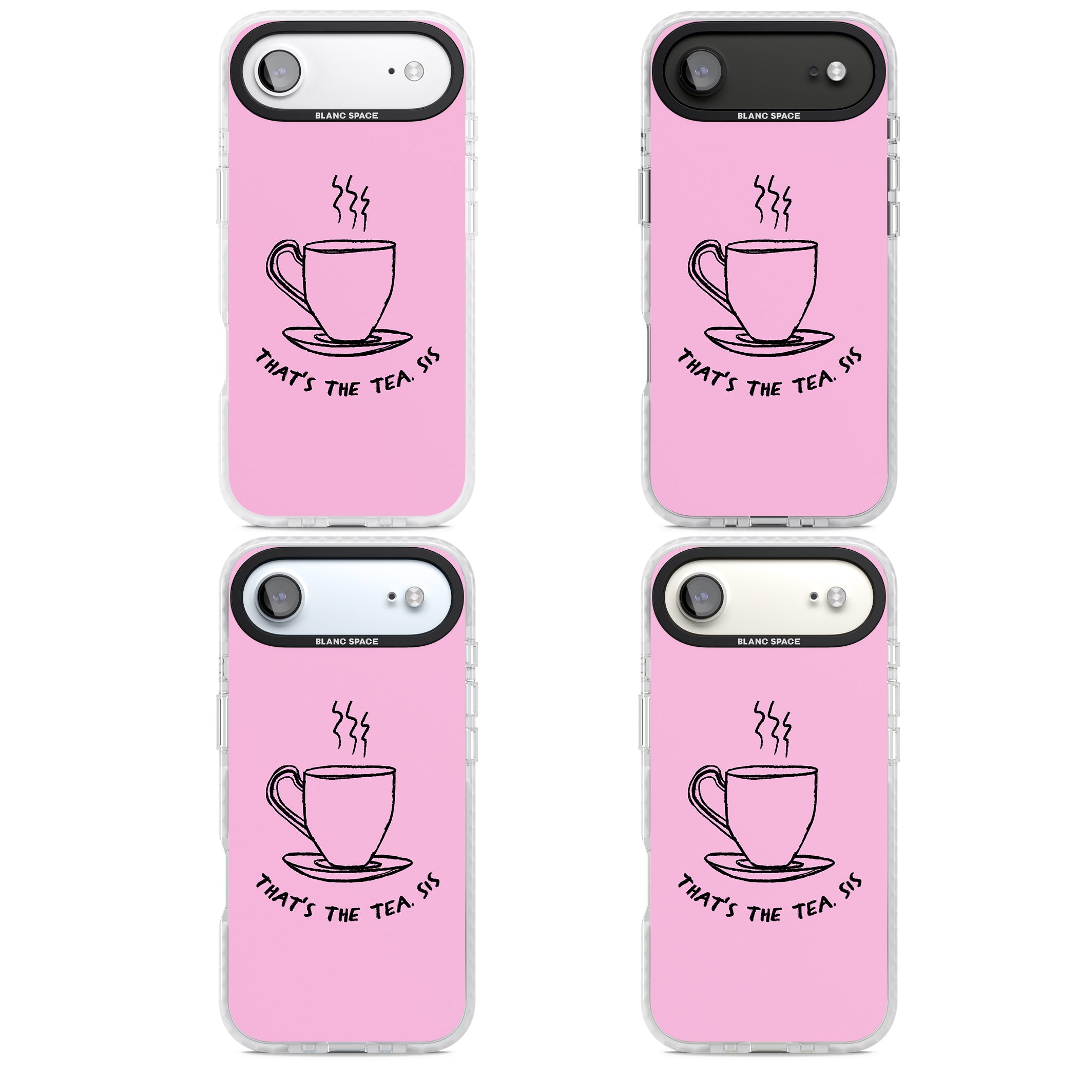 That'S The Tea Sis iPhone 17 Air Impact Pro Clear Phone Case APT Impact Protection