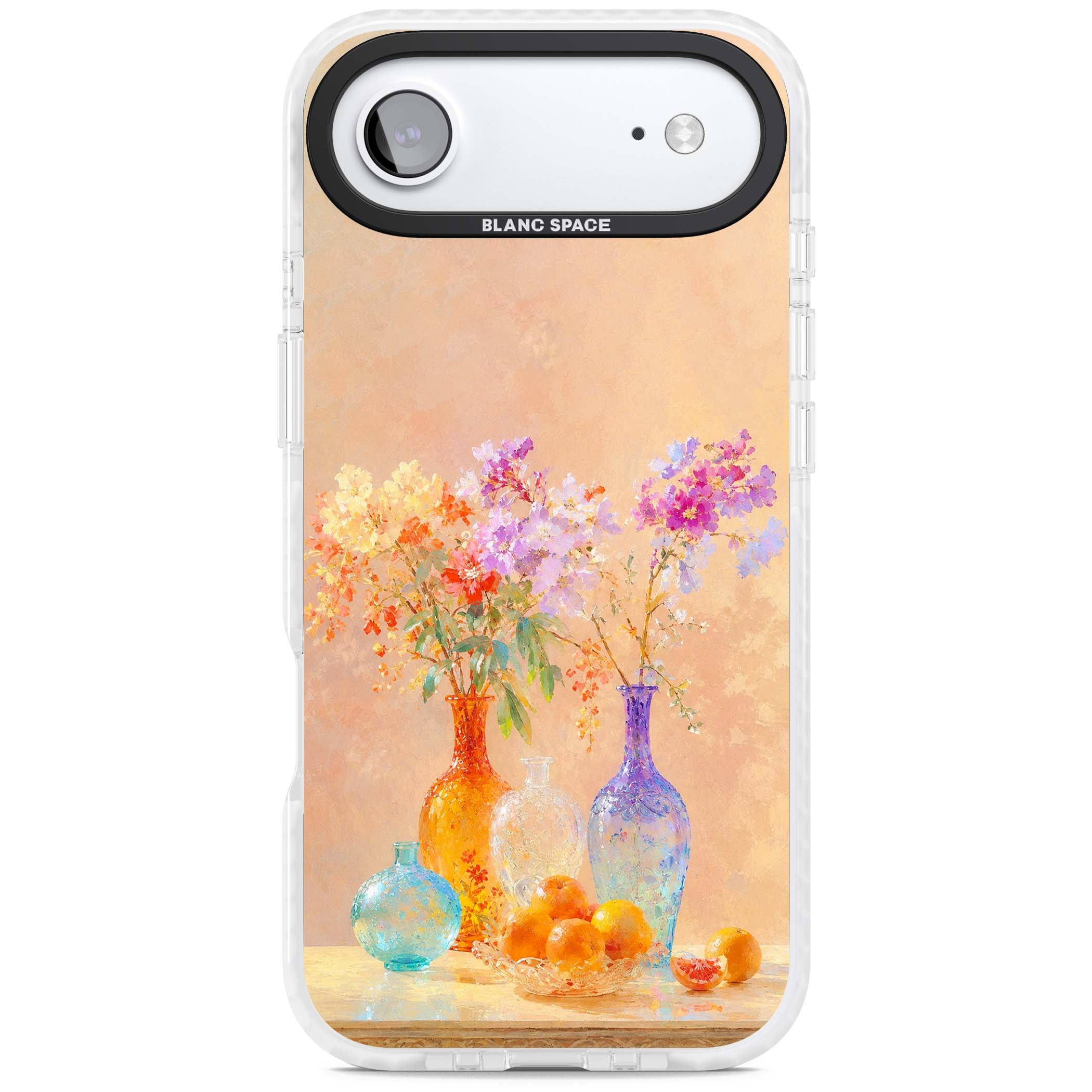 Peach Glass art iPhone case | Impact Magsafe case for iPhone Air