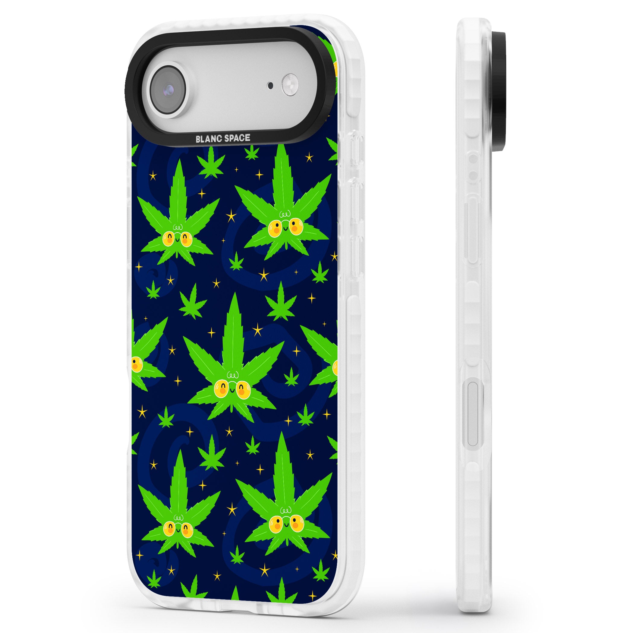 High Af iPhone 17 Air Impact Pro Clear Phone Case Side Profile