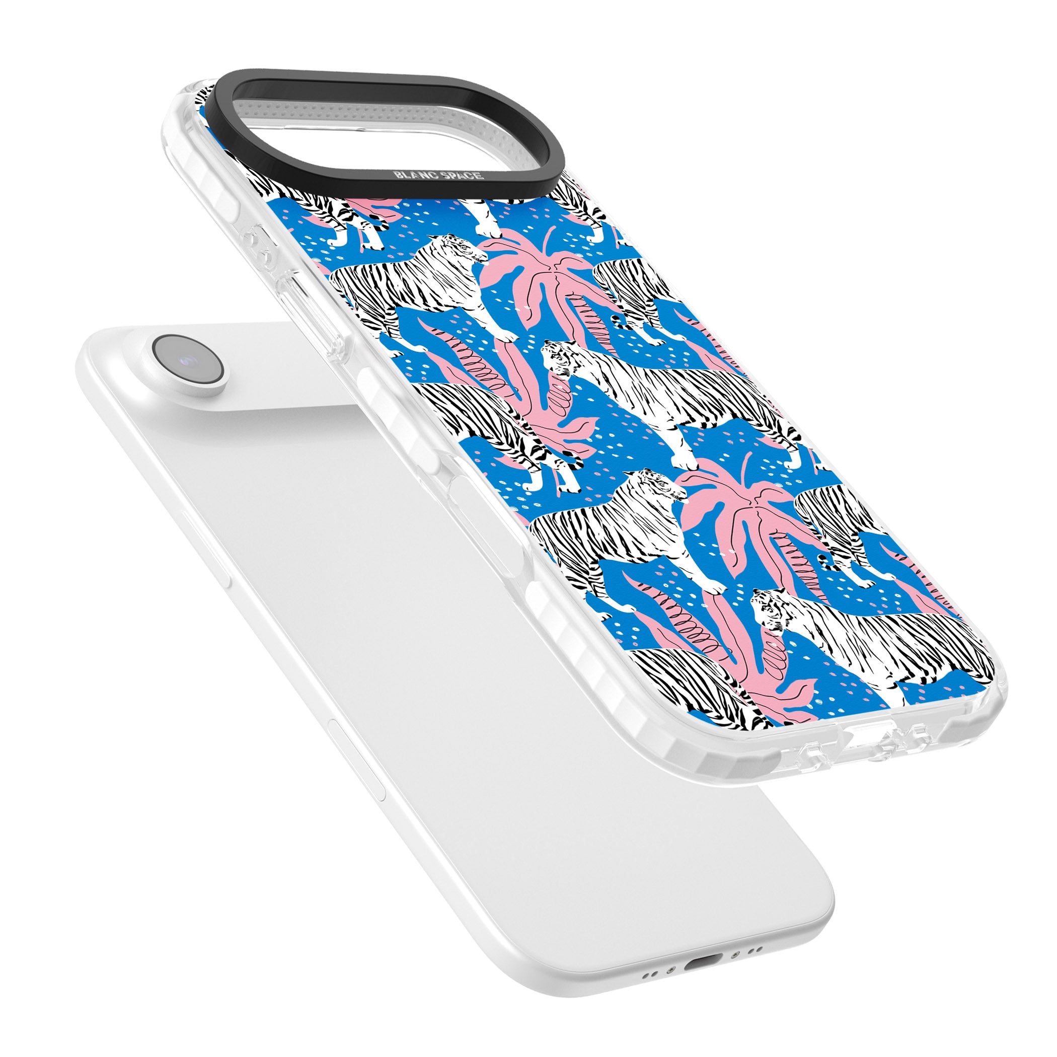 Bengal Blues iPhone 17 Air Impact Clear Phone Case Colours