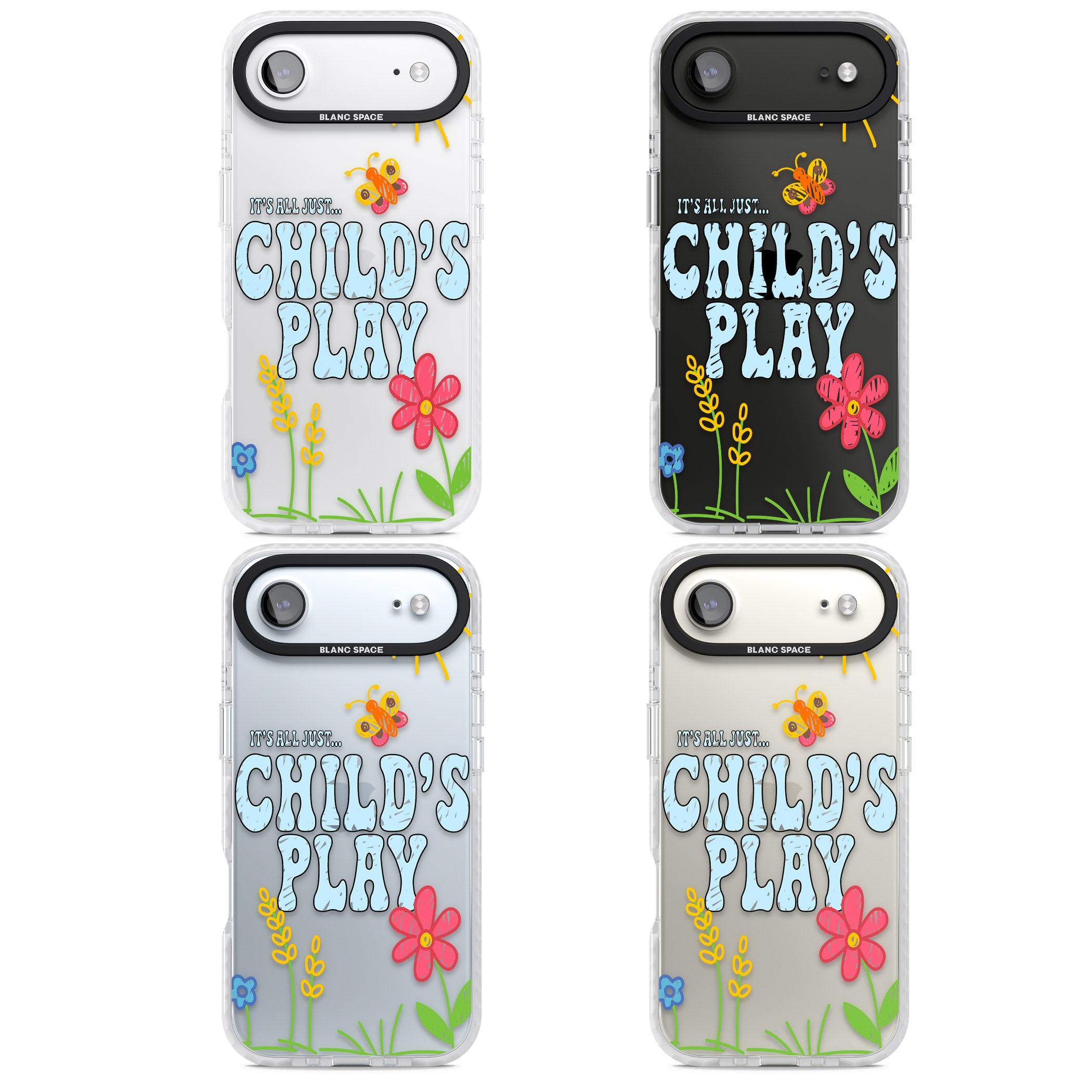 Child'S Play iPhone 17 Air Impact Clear Phone Case APT Impact Protection