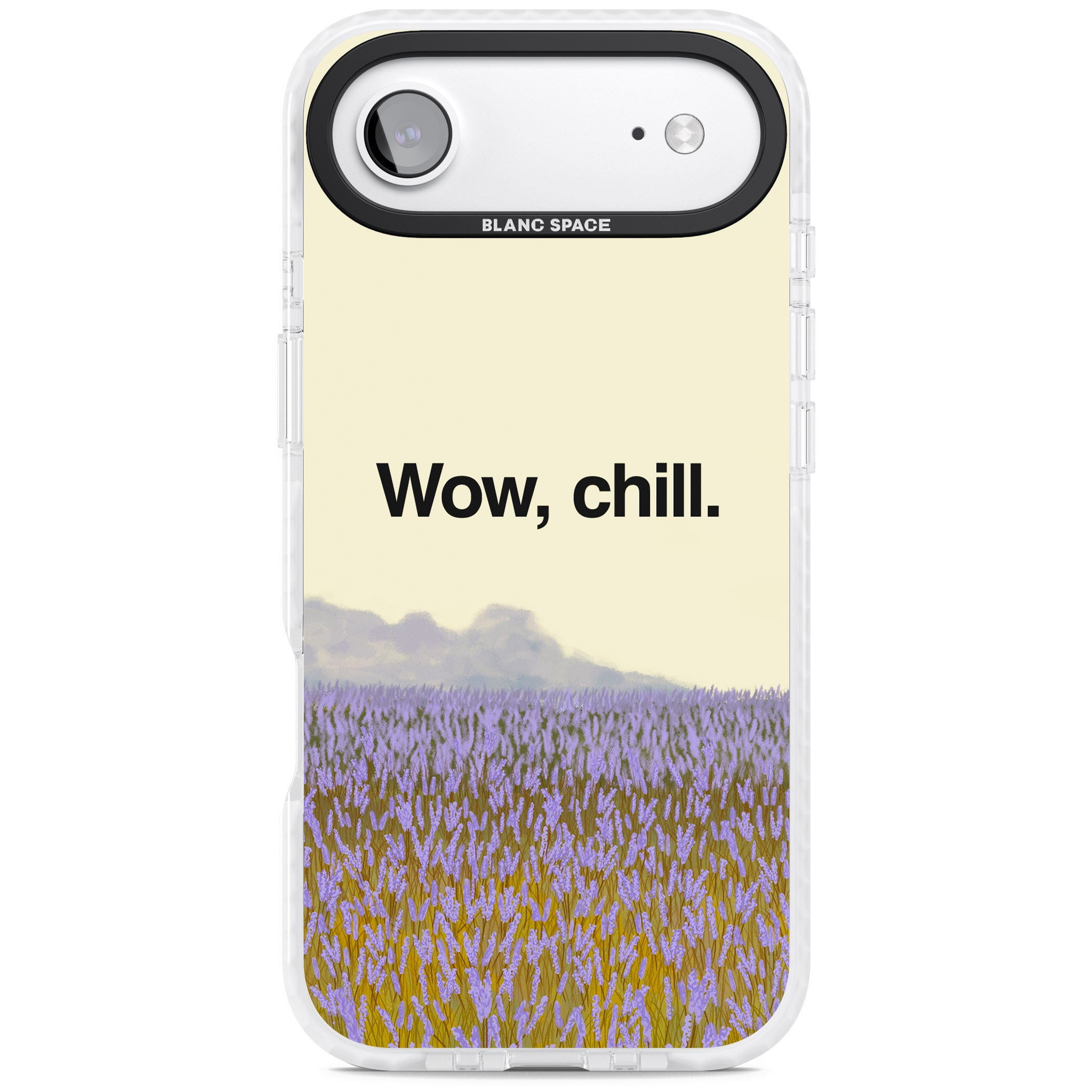 Wow, Chill iPhone 17 Air Impact Clear Phone Case