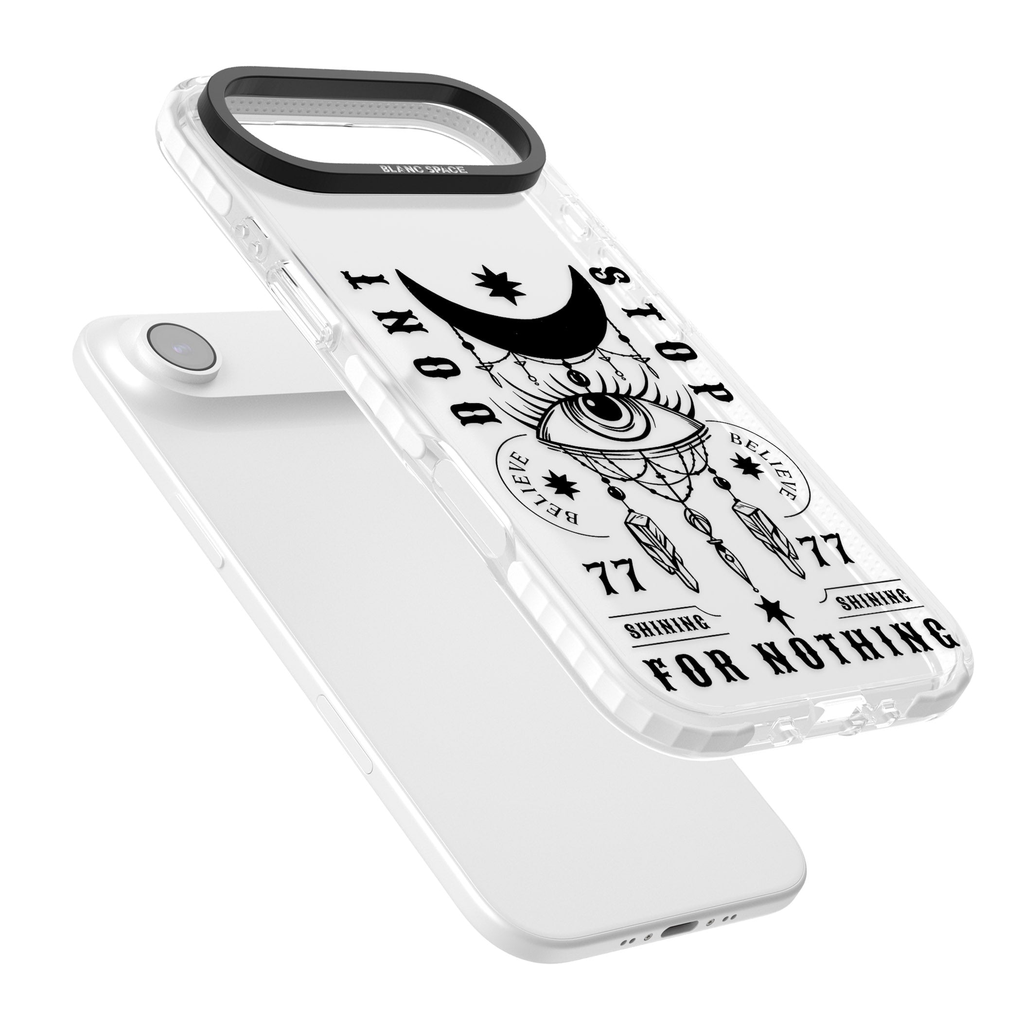 Dont Stop For Nothing iPhone 17 Air Impact Clear Phone Case Colours