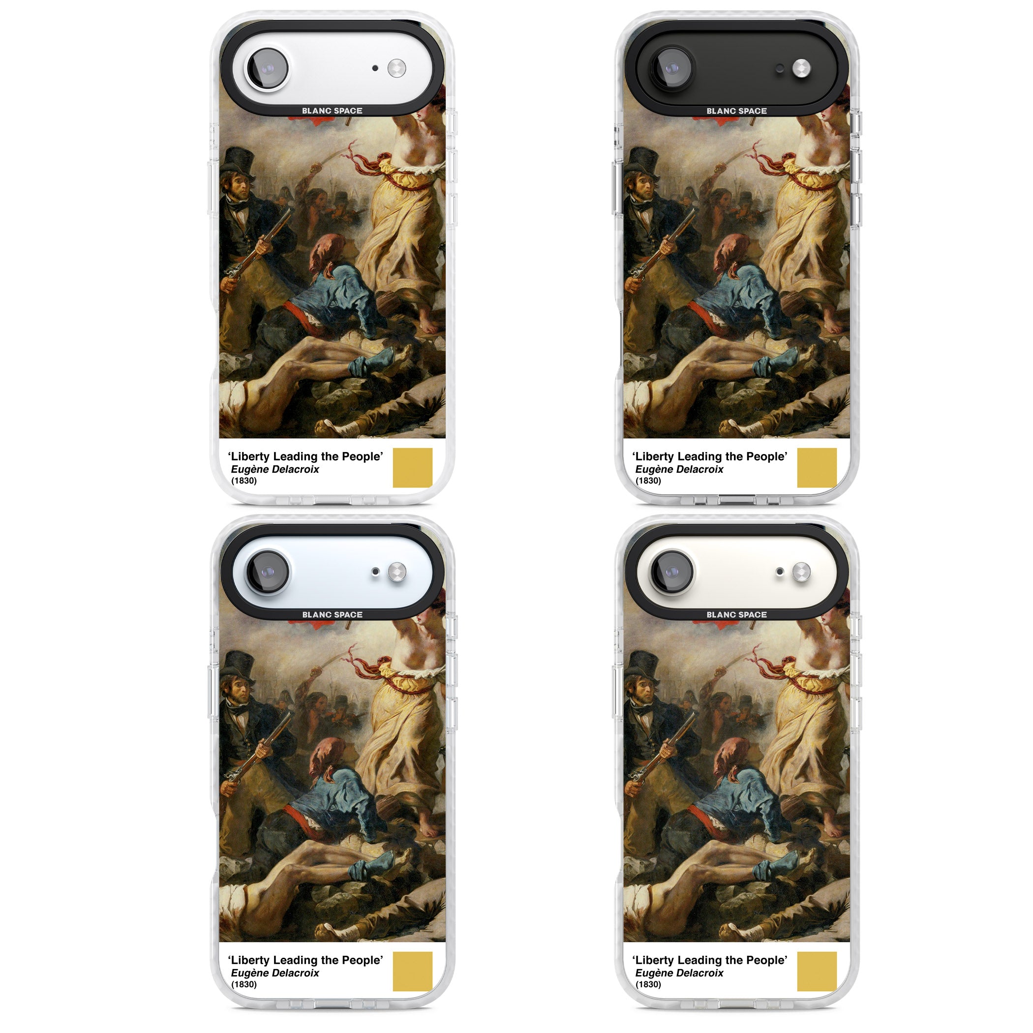 Liberty Leading The People iPhone 17 Air Impact Clear Phone Case APT Impact Protection