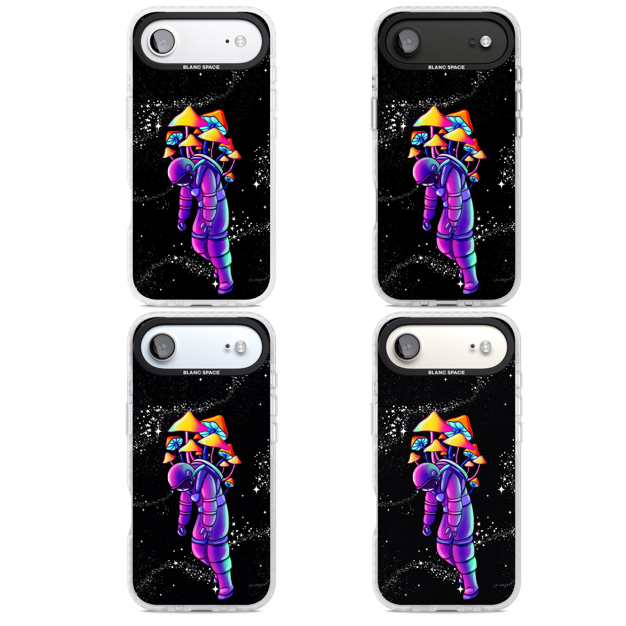 Space Mutation iPhone 17 Air Impact Clear Phone Case APT Impact Protection
