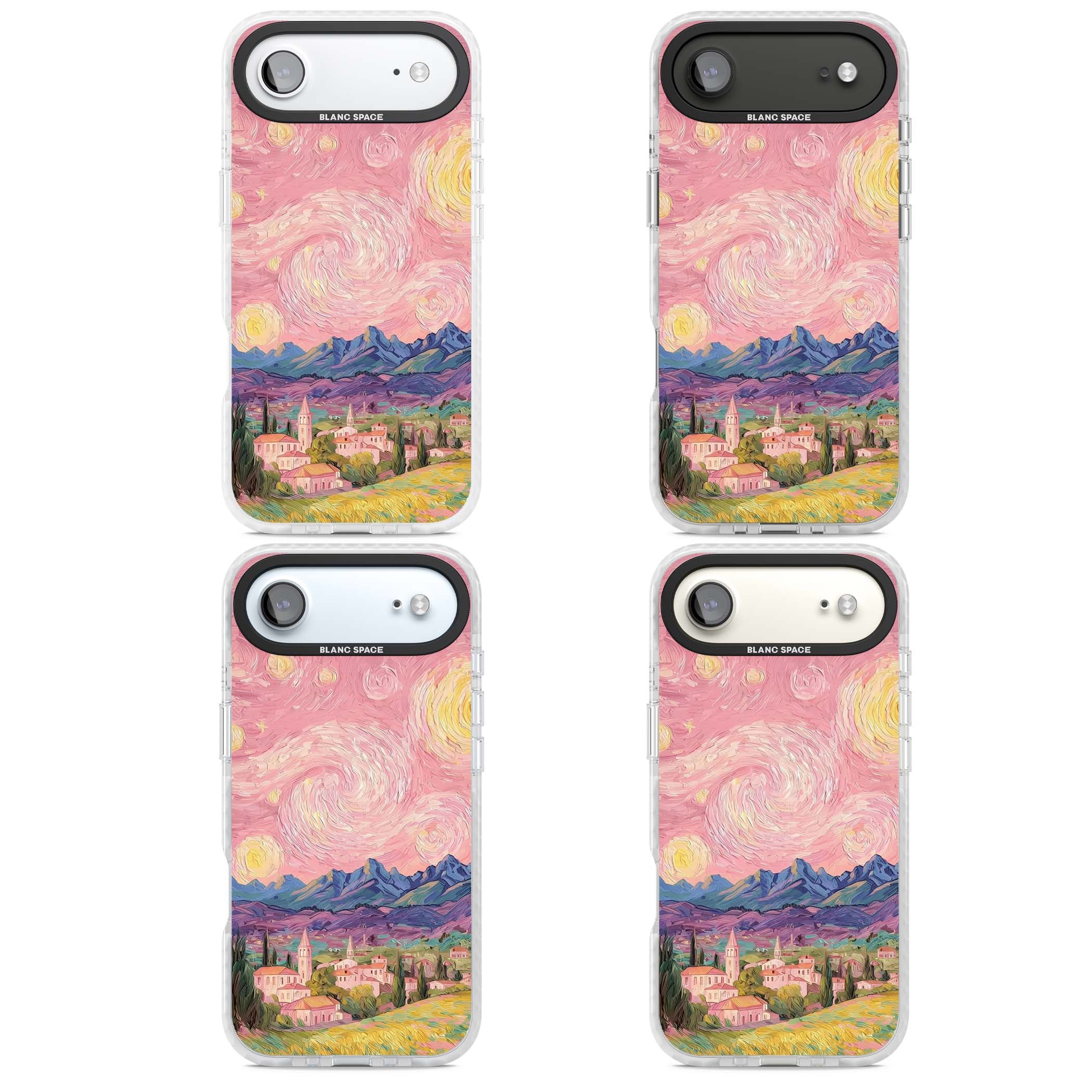 The Starry Sunset for her iPhone case | Black Impact case for iPhone Air