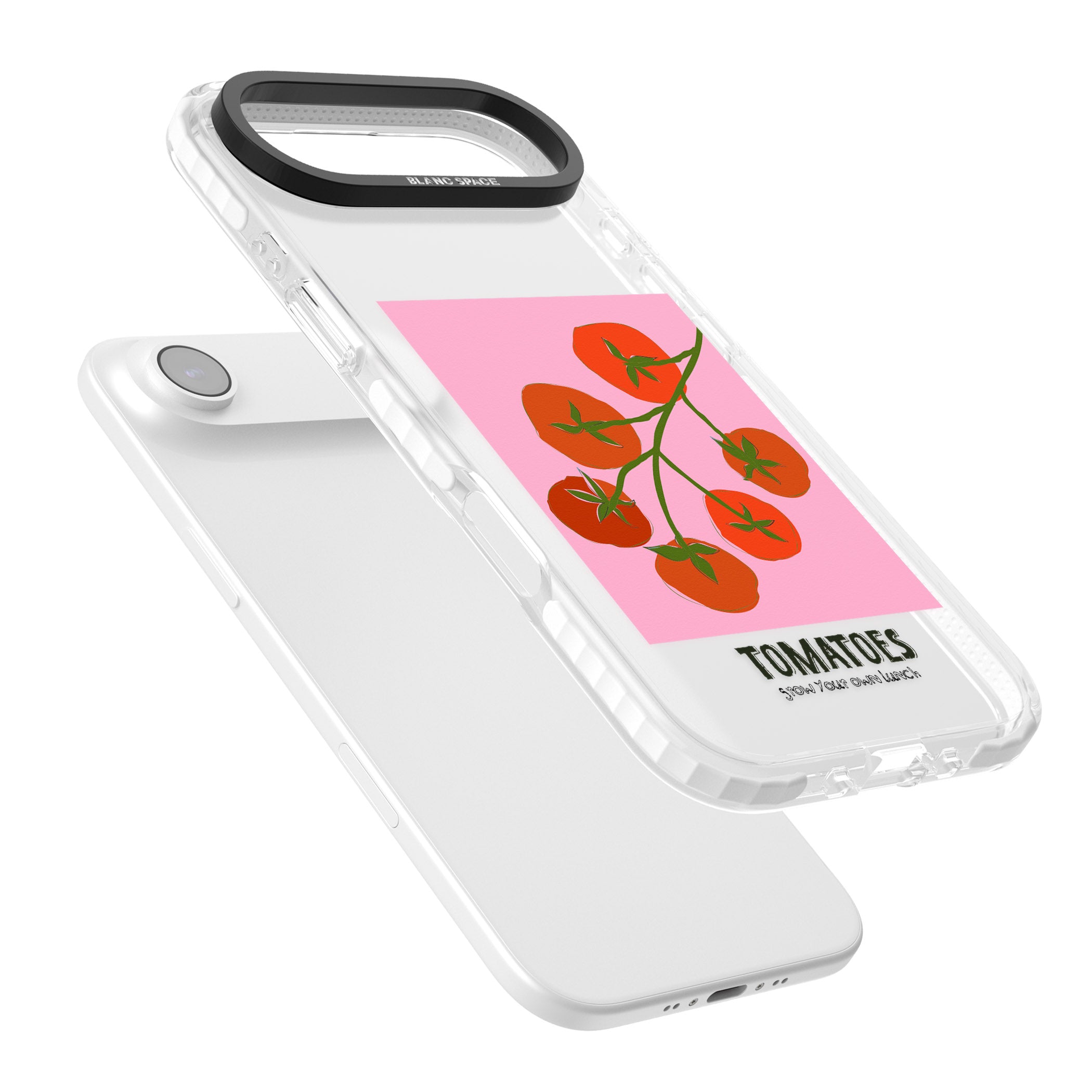 Own Tomatoes iPhone 17 Air Impact Clear Phone Case Colours