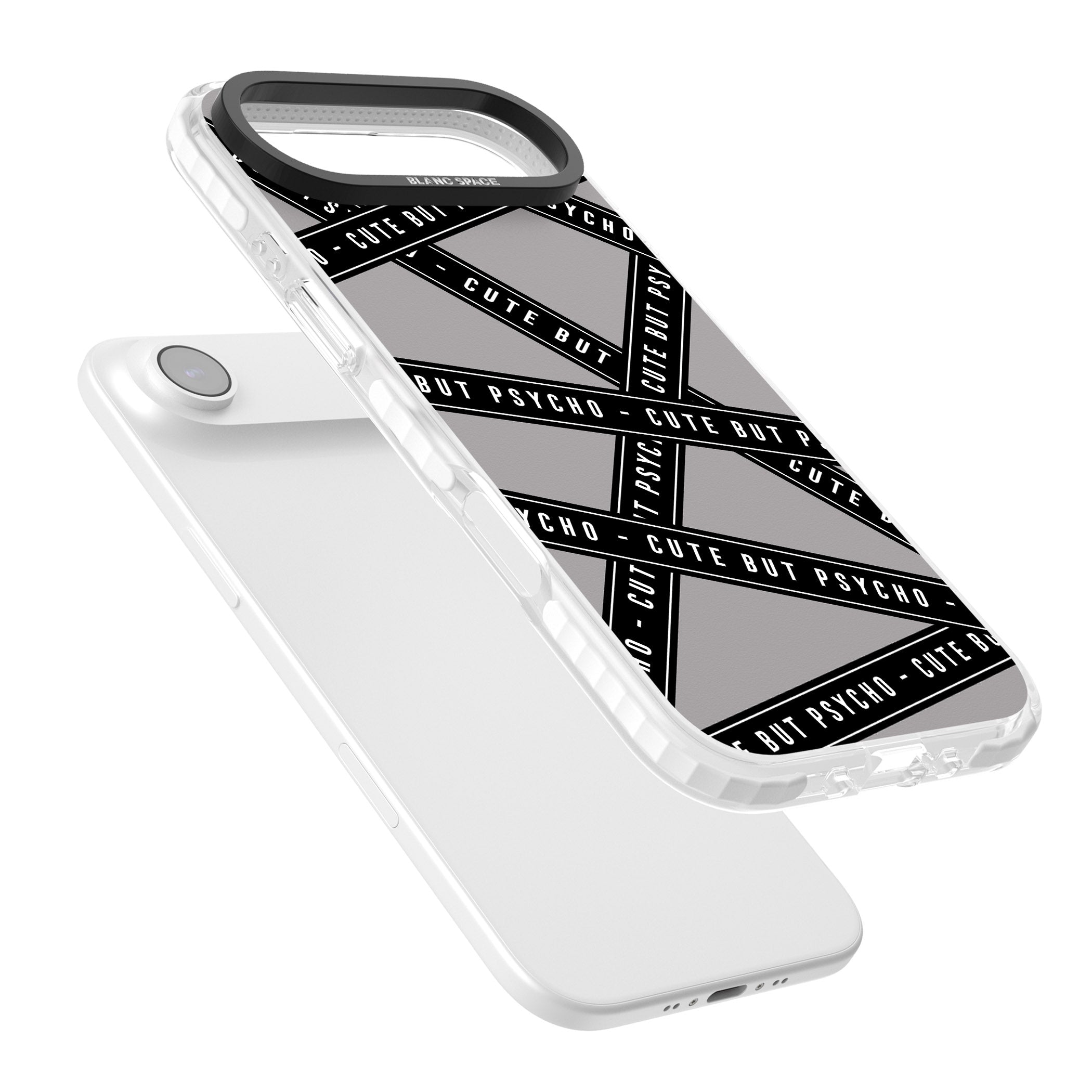 Cute But Psycho iPhone 17 Air Impact Clear Phone Case Colours