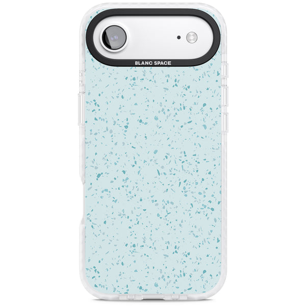 Light Blue Terrazzo Pattern