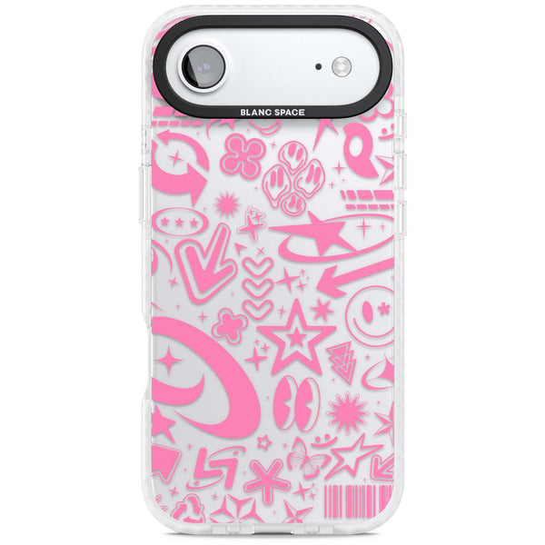 Soft Pink Y2K Pattern