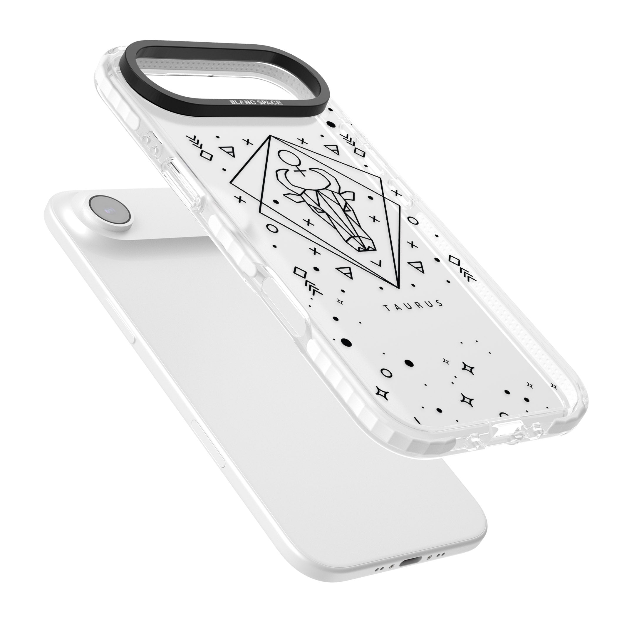 Taurus Emblem iPhone 17 Air Impact Clear Phone Case Colours