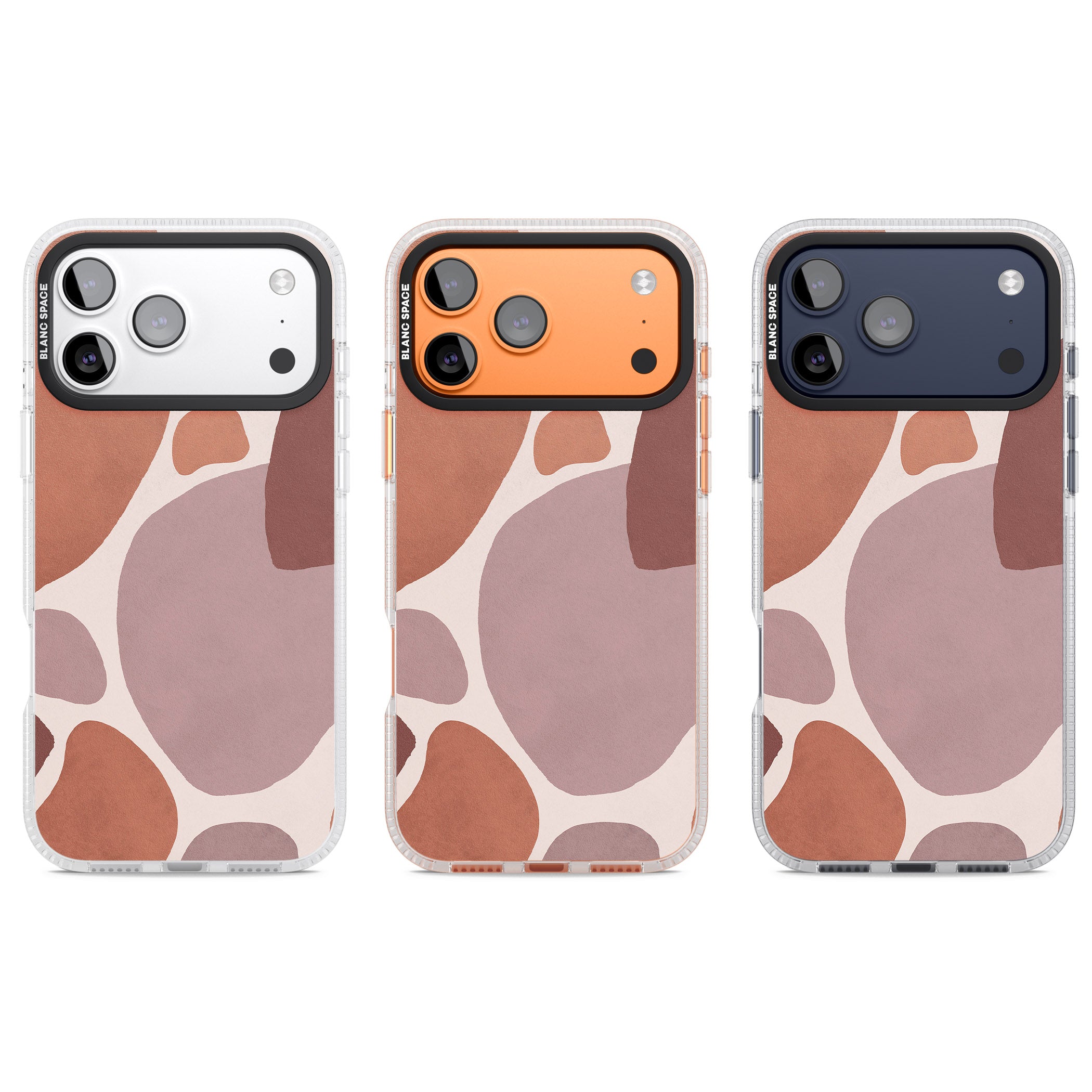 Terra Abstract iPhone 17 Pro Impact Air Clear Phone Case APT Impact Protection