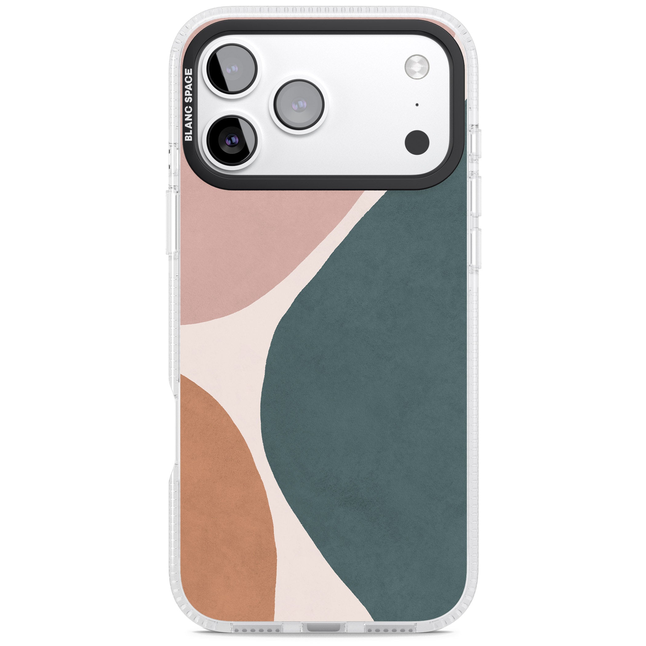 Lush Abstract Watercolour Design #8 iPhone 17 Pro Max Impact Air Clear Phone Case