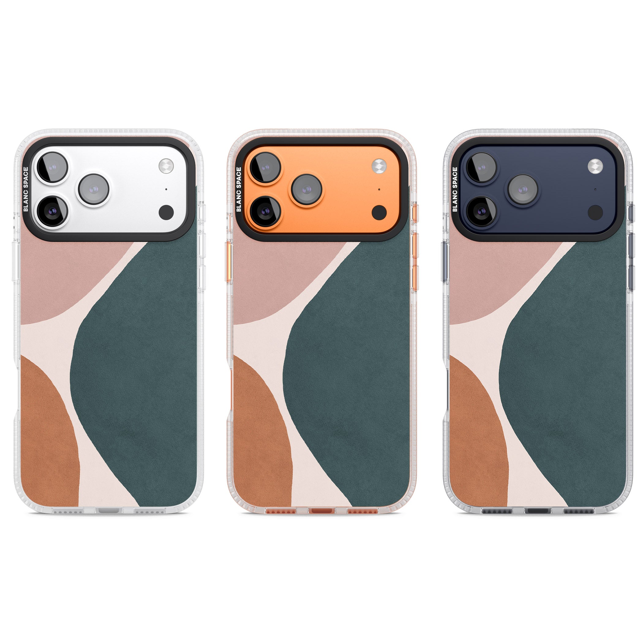 Lush Abstract Watercolour Design #8 iPhone 17 Pro Impact Air Clear Phone Case APT Impact Protection