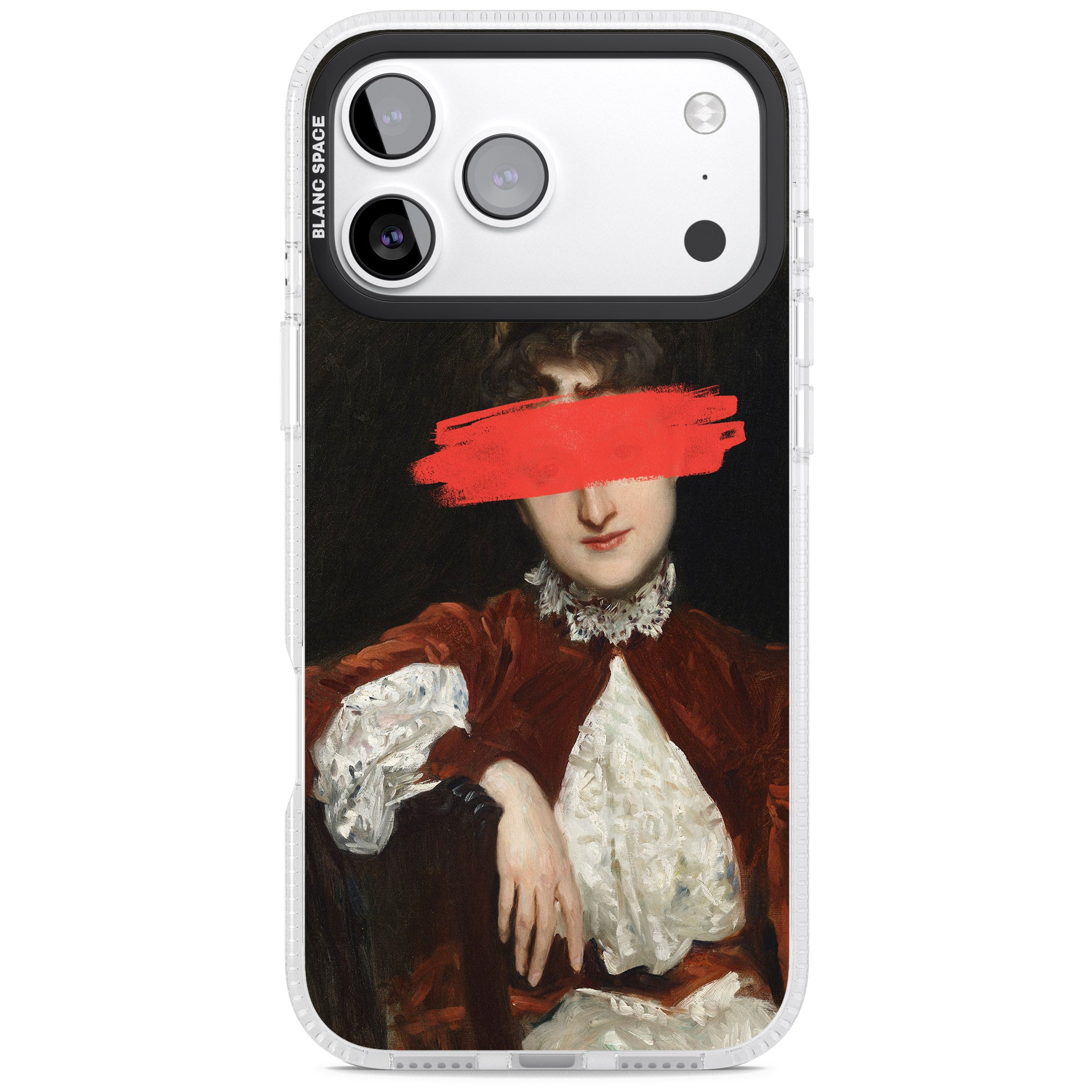 Paint Stroke iPhone 17 Pro Max Impact Air Clear Phone Case