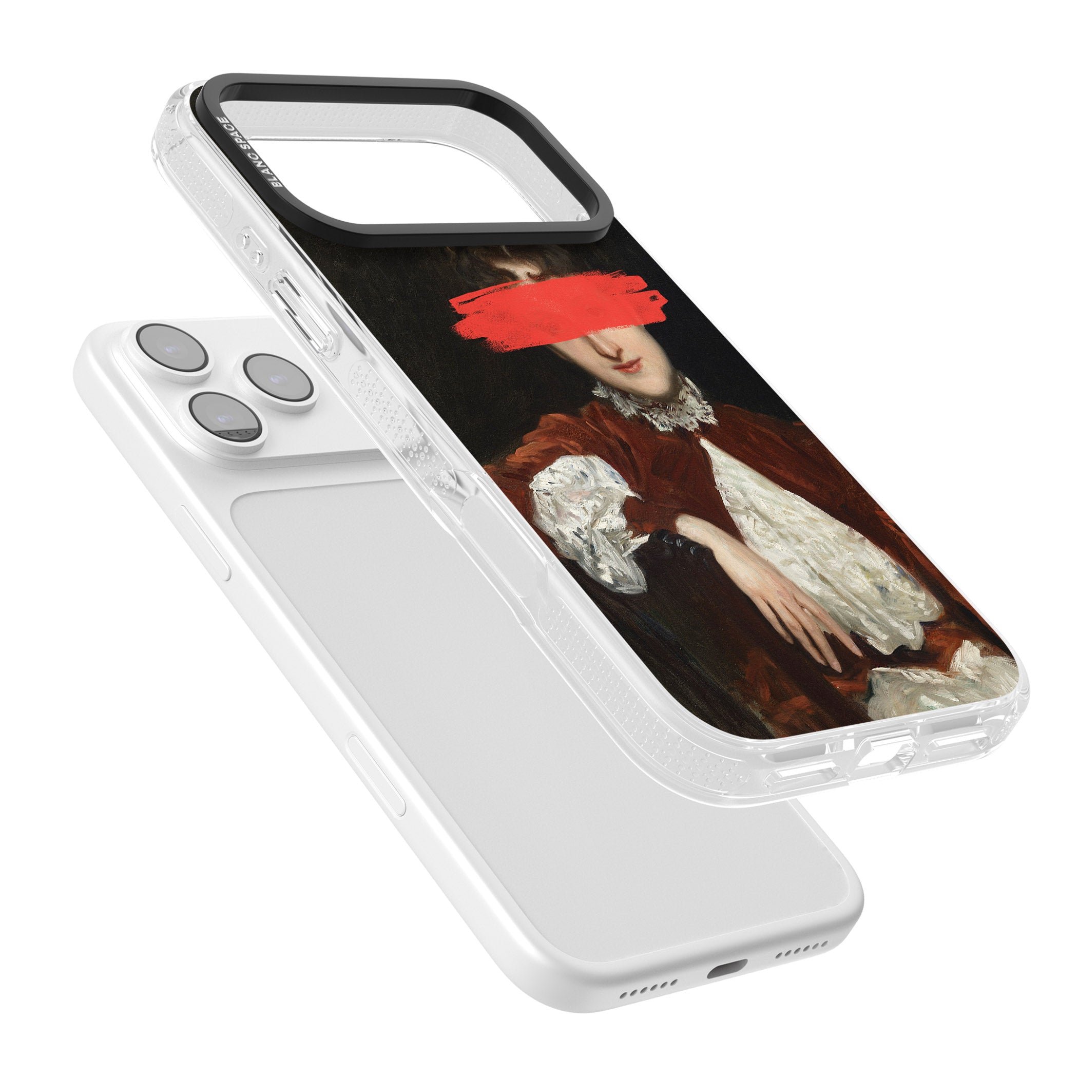 Paint Stroke iPhone 17 Pro Max Impact Air Clear Phone Case Colours