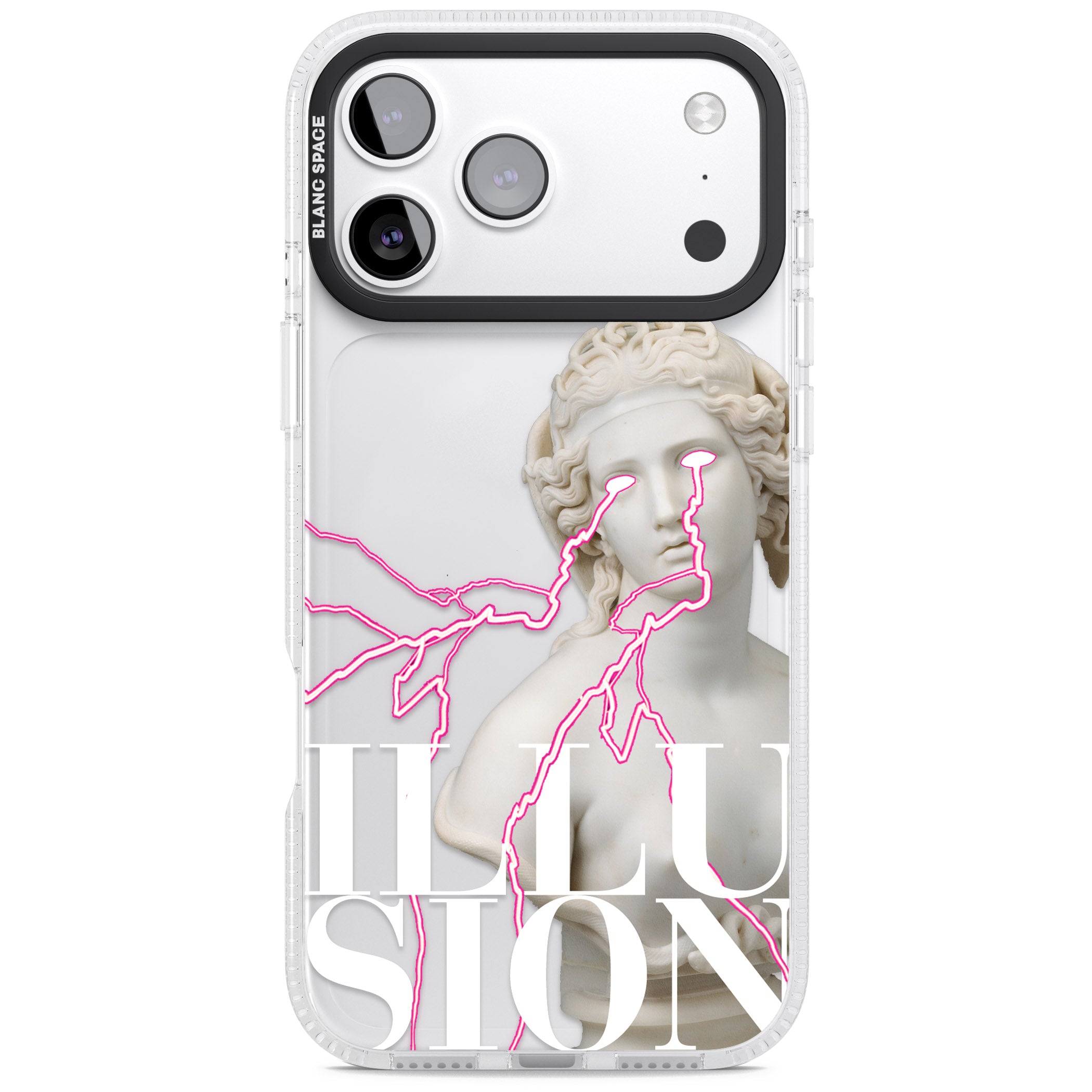 Illusion iPhone 17 Pro Max Impact Air Clear Phone Case
