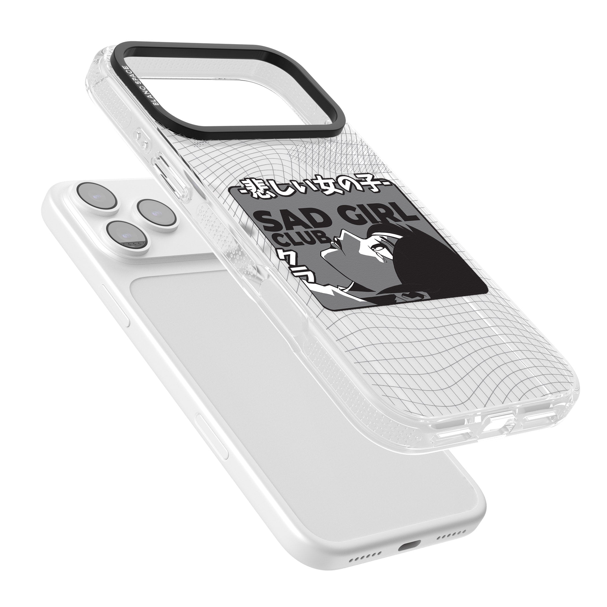Sad Girl Club iPhone 17 Pro Max Impact Air Clear Phone Case Colours