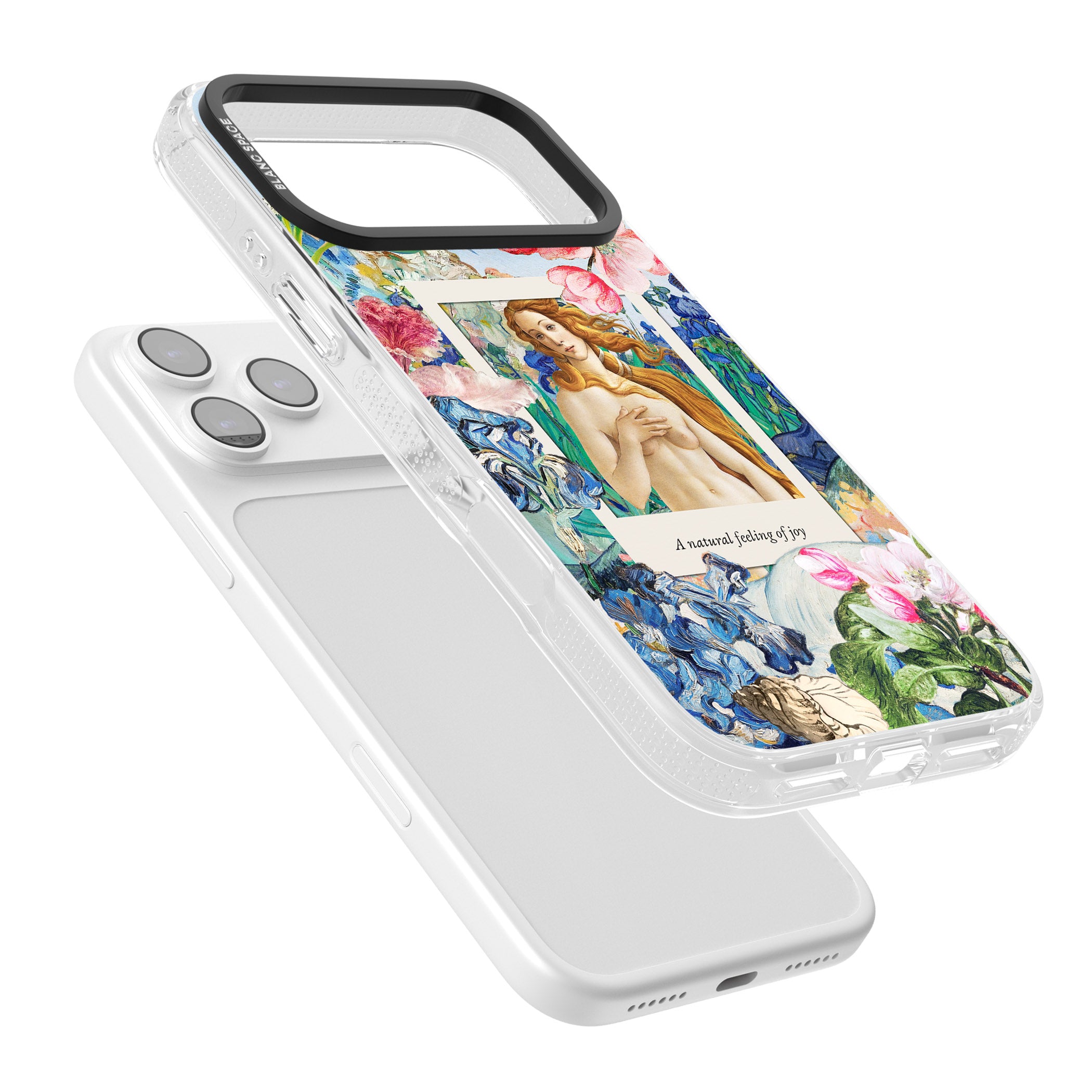 Botticelli Venus iPhone 17 Pro Max Impact Air Clear Phone Case Colours