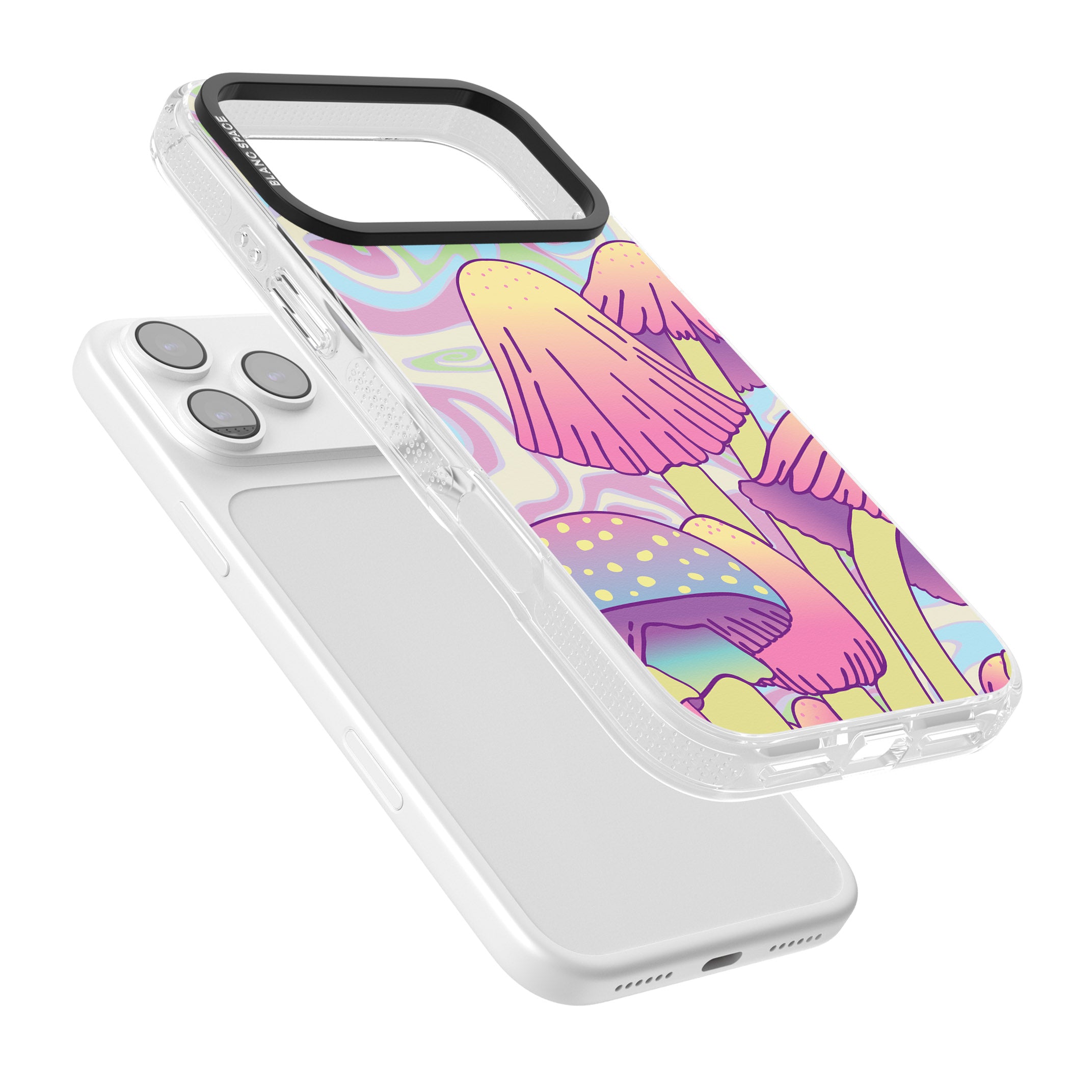 Shroomin' iPhone 17 Pro Max Impact Air Clear Phone Case Colours