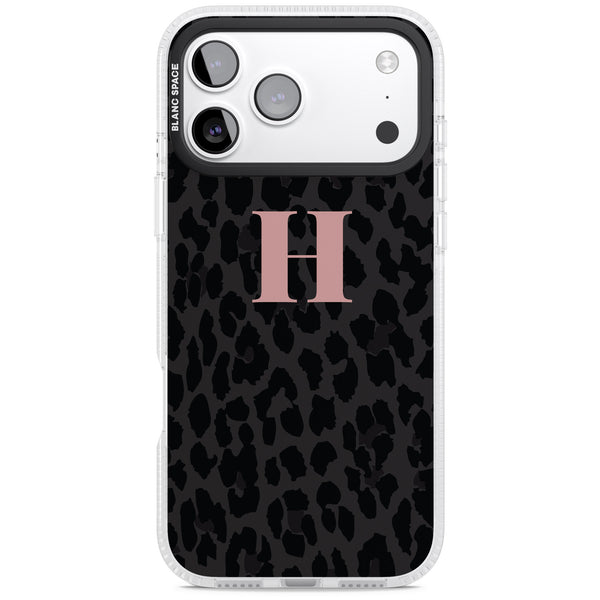 Personalised Leopard Pink Monogram