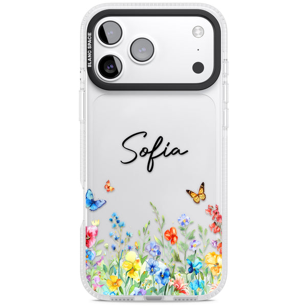 Personalised Buterflies Wildflowers