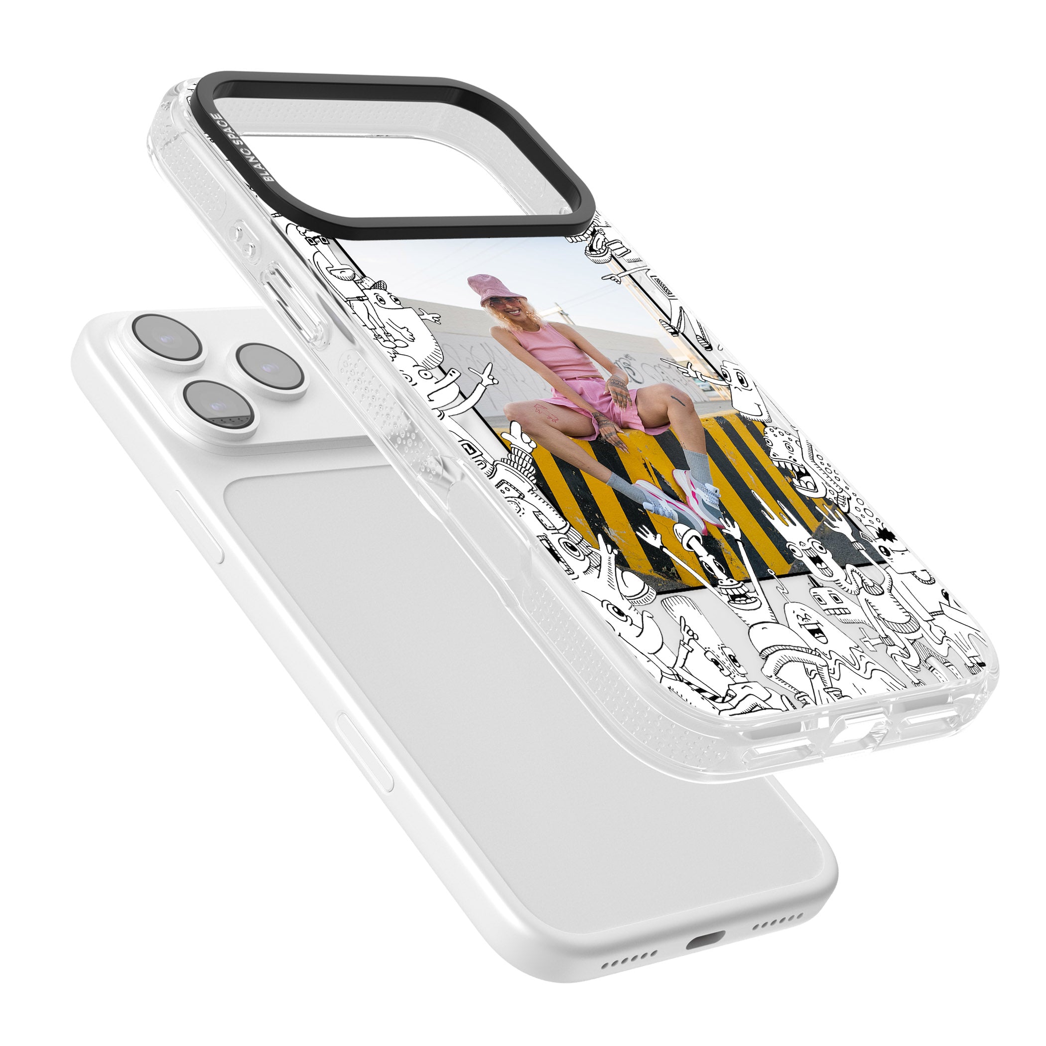Personalised Look At This Photo Case iPhone 17 Pro Max Impact Air Clear Phone Case Colours