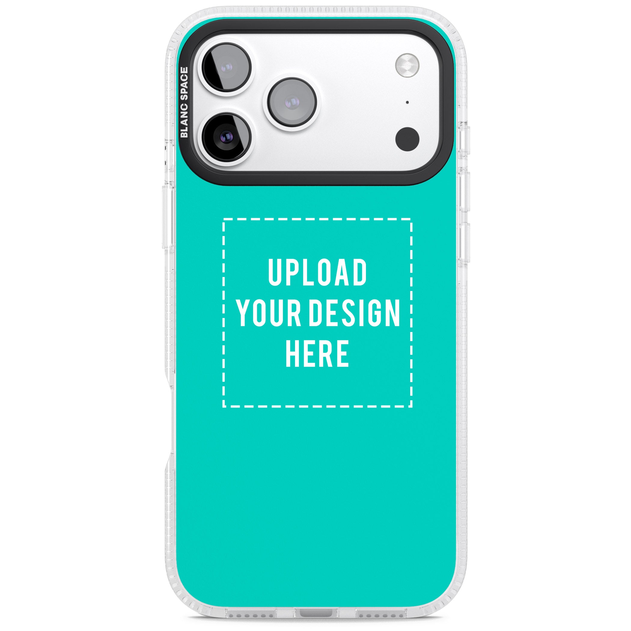 Personalised Personalise Your Own Design iPhone 17 Pro Max Impact Air Clear Phone Case
