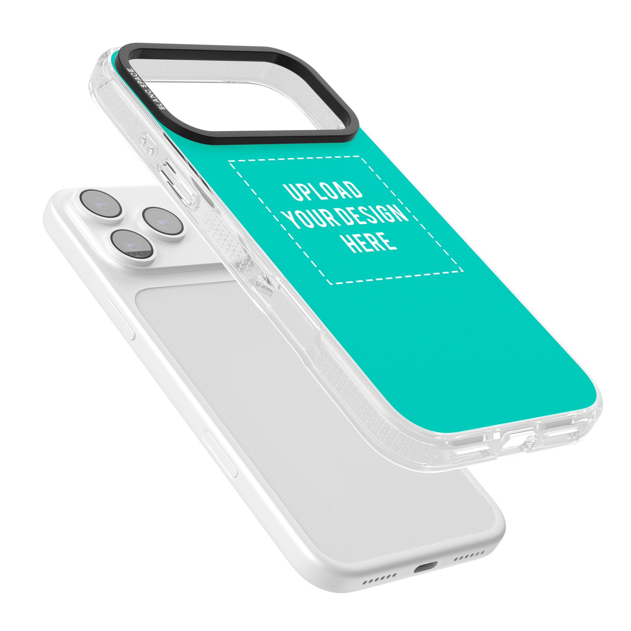 Personalised Personalise Your Own Design iPhone 17 Pro Max Impact Air Clear Phone Case Colours