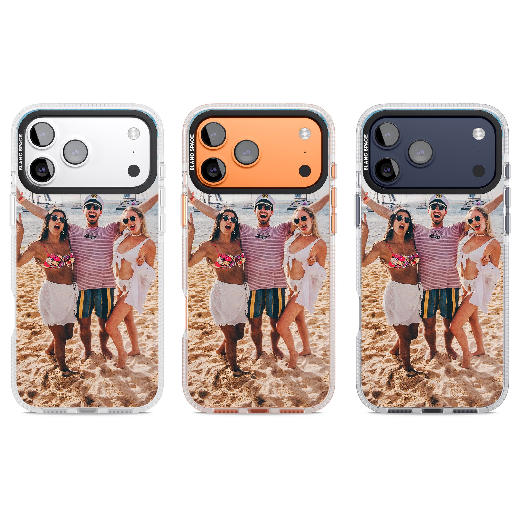 Personalised Photo iPhone 17 Pro Impact Air Clear Phone Case APT Impact Protection