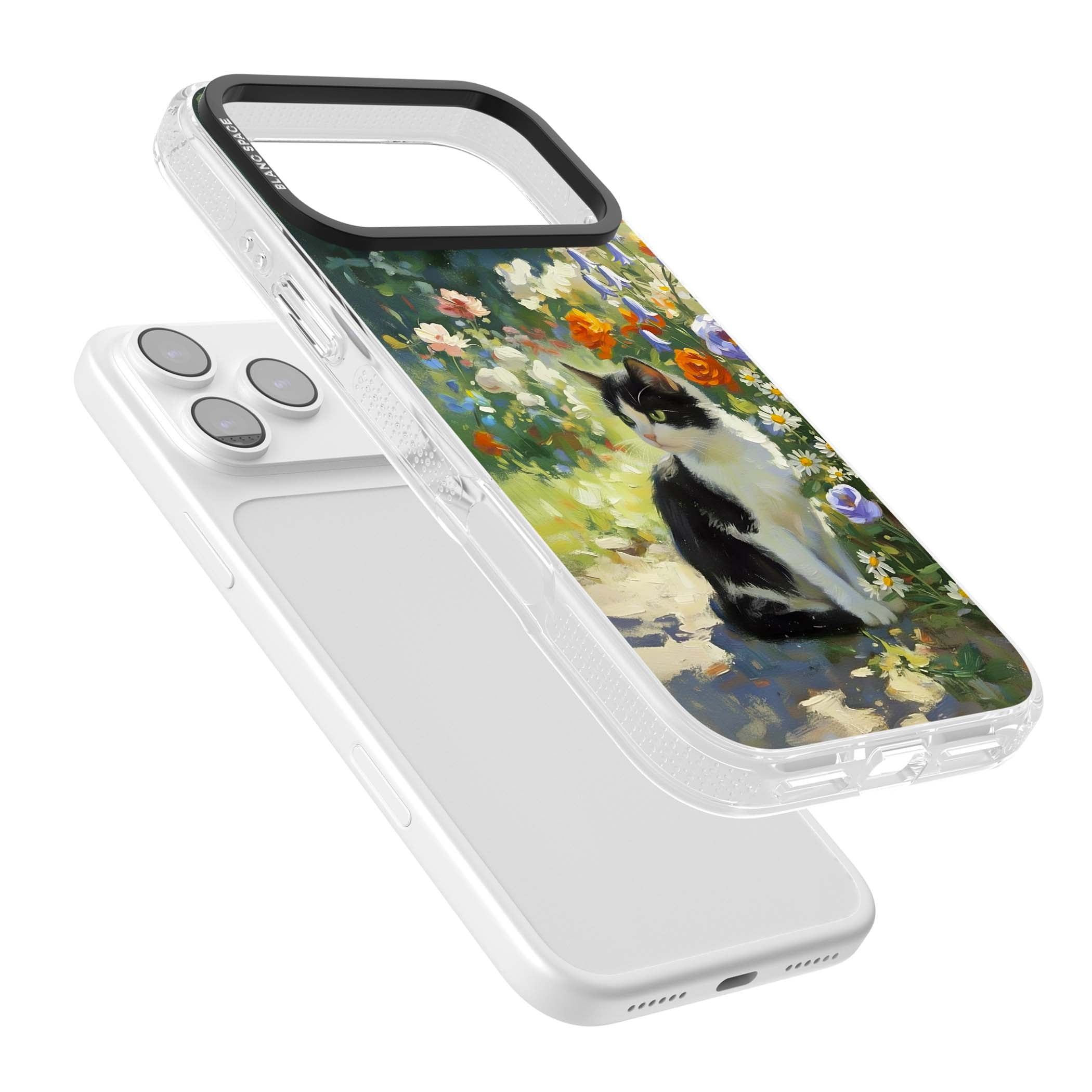 Cat In The Meadow for her iPhone case | Clear Case Impact Air case for iPhone 17 Pro, iPhone 17 Pro Max