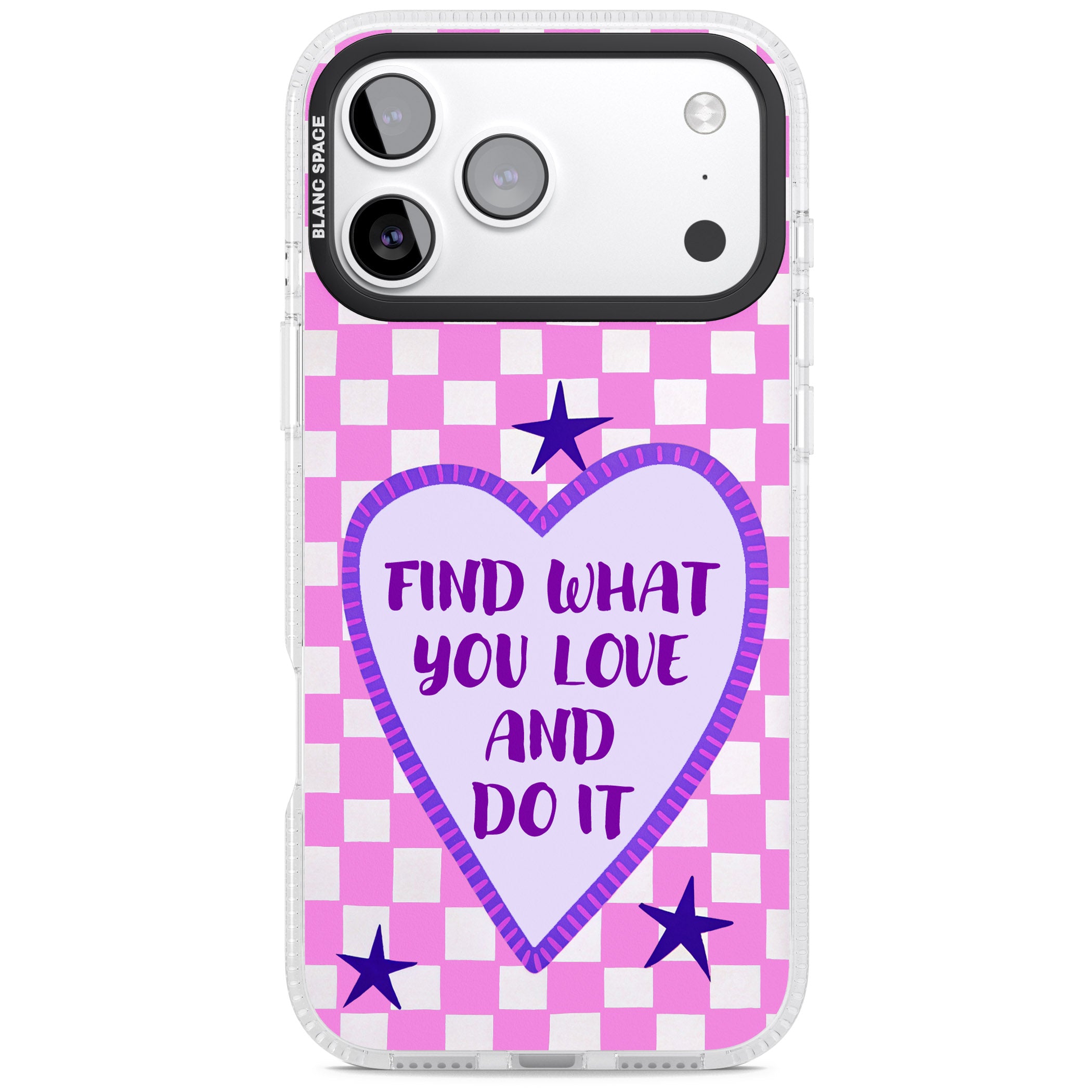 Find What You Love iPhone 17 Pro Max Impact Air Clear Phone Case