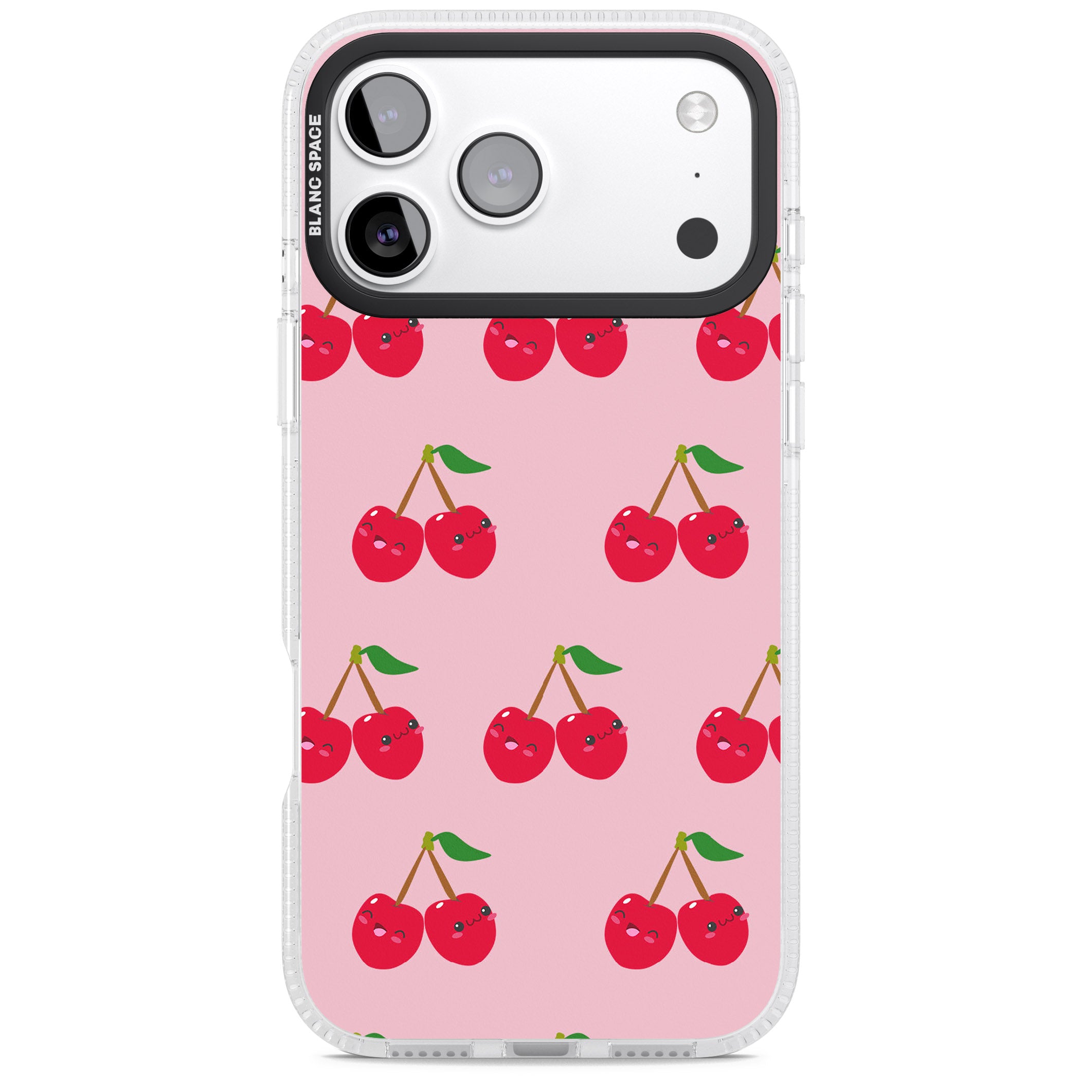 Cheeky Cherry iPhone 17 Pro Max Impact Air Clear Phone Case