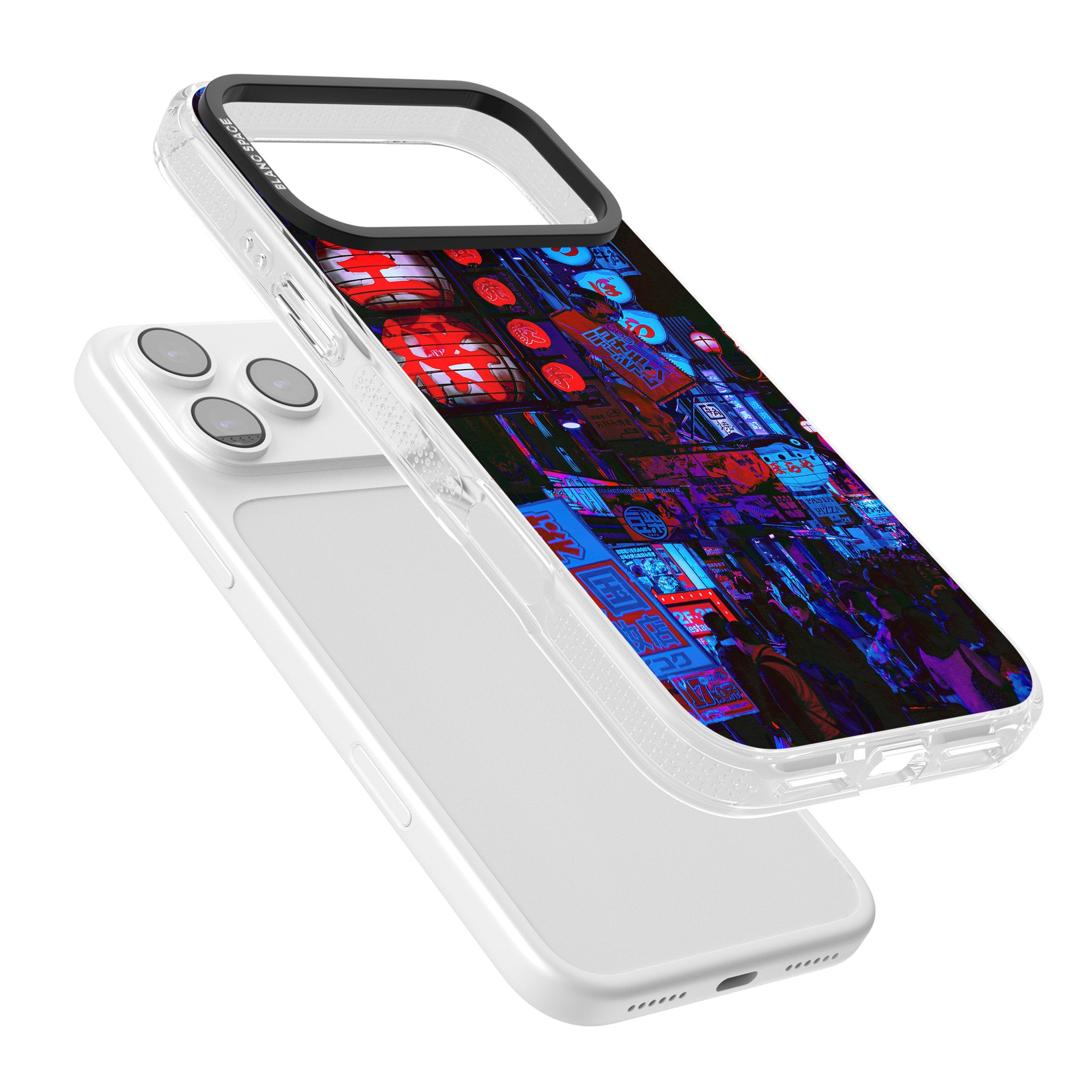 Neon City Nights iPhone 17 Pro Max Impact Air Clear Phone Case Colours