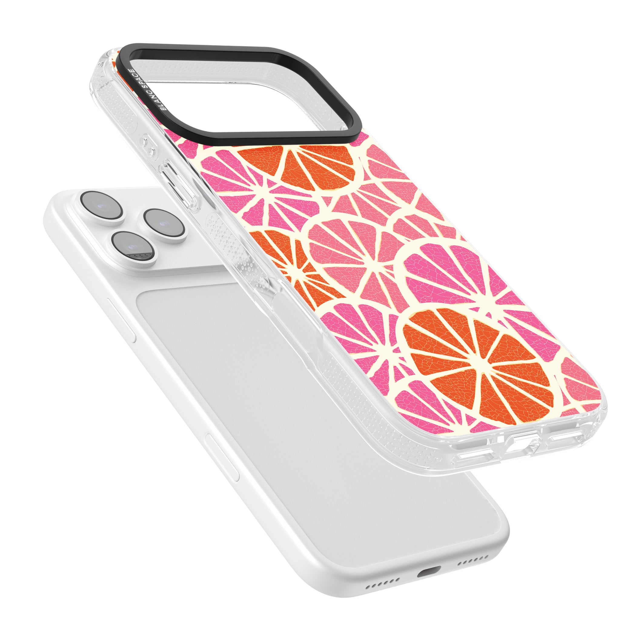 Citrus Slices iPhone 17 Pro Max Impact Air Clear Phone Case Colours