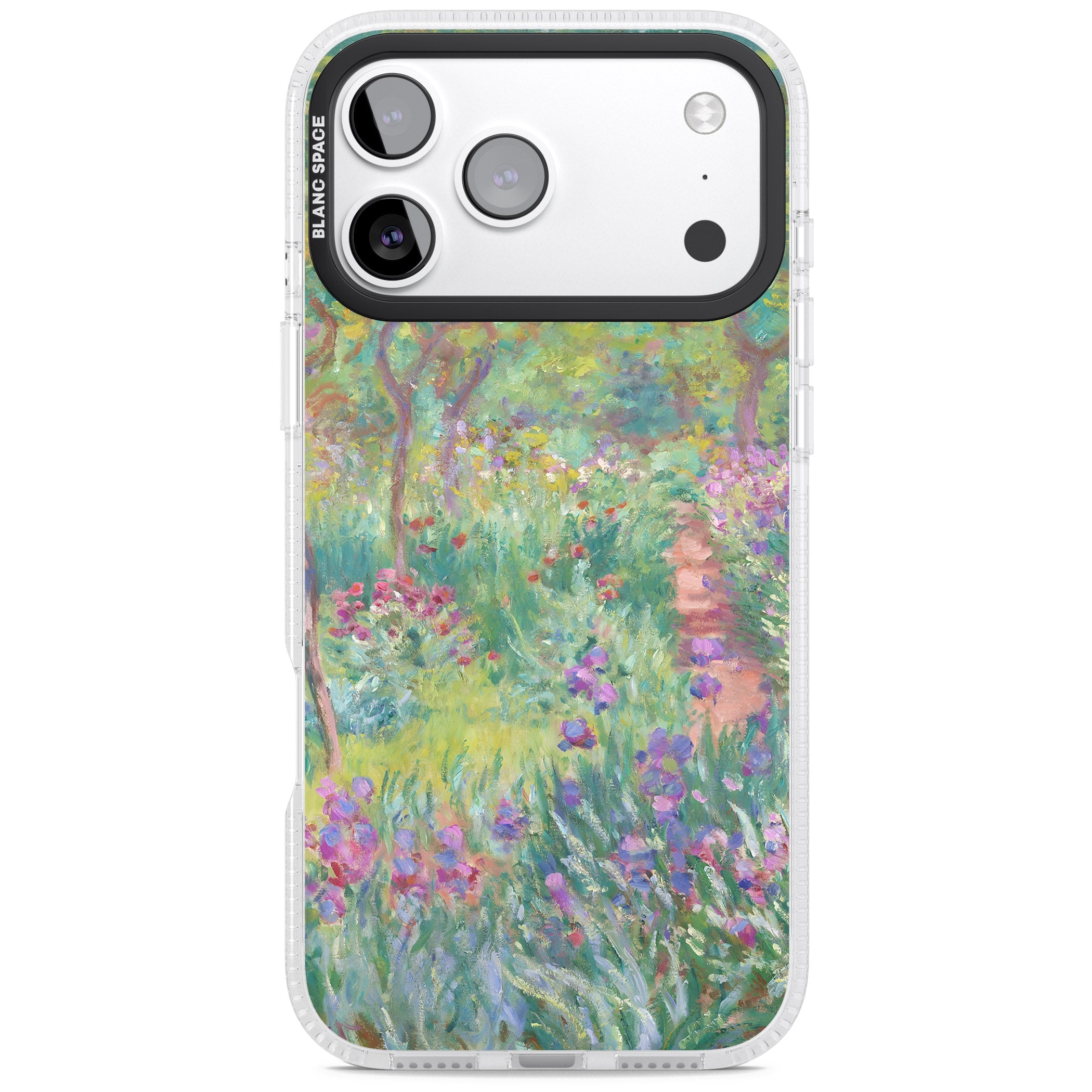 Garden in Giverny iPhone 17 Pro Max Impact Air Clear Phone Case