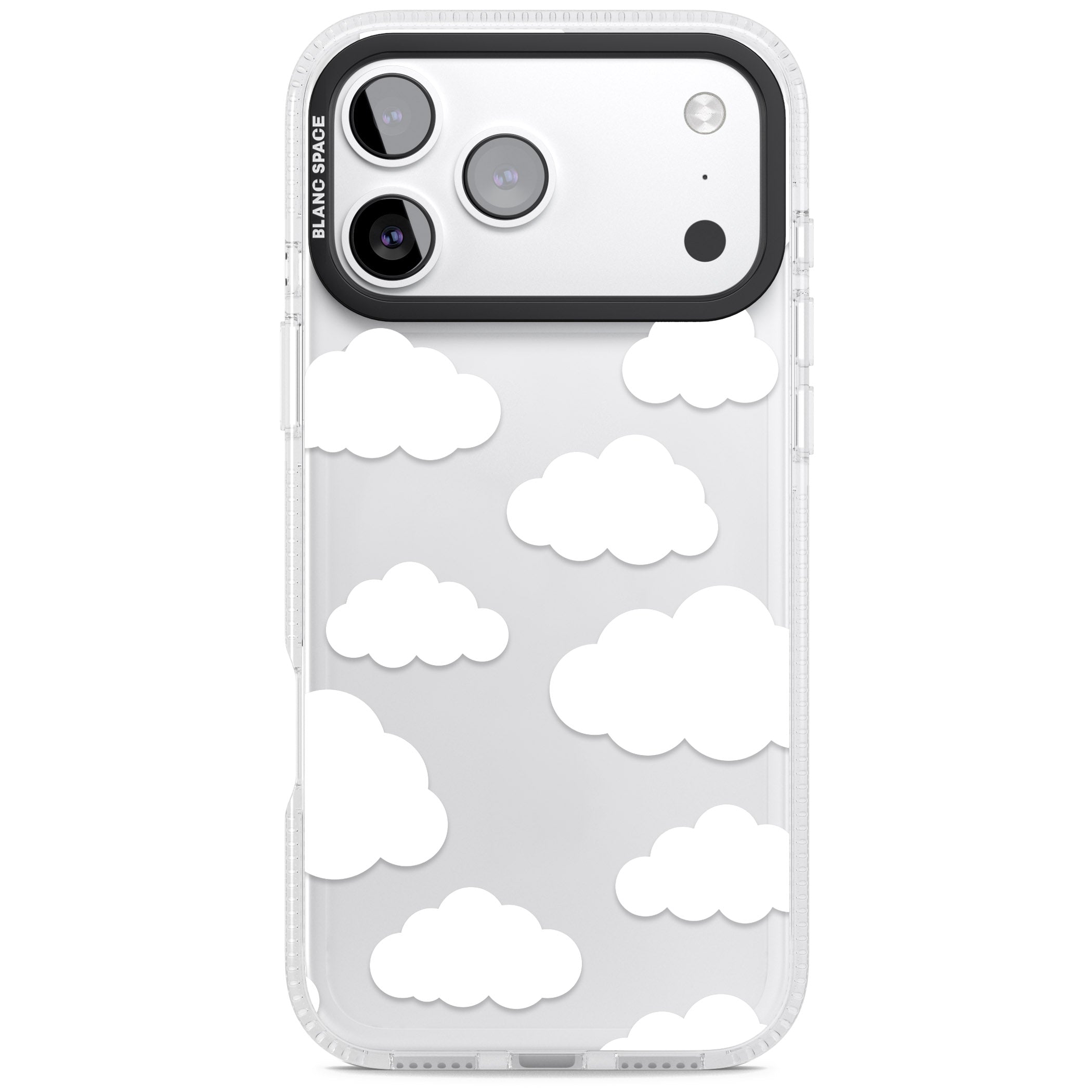 Cloud Pattern iPhone 17 Pro Max Impact Air Clear Phone Case