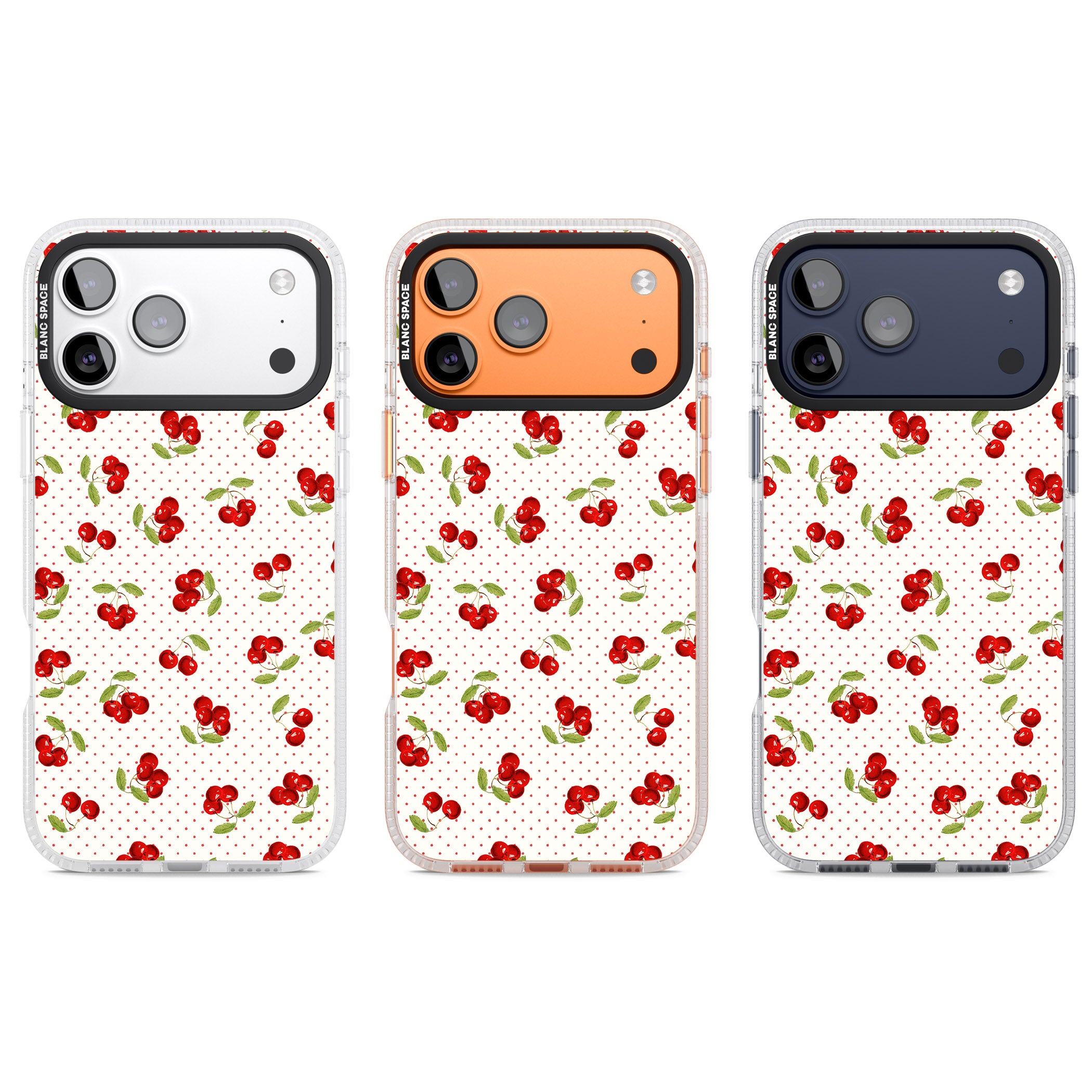 Cherry Picking iPhone 17 Pro Impact Air Clear Phone Case APT Impact Protection