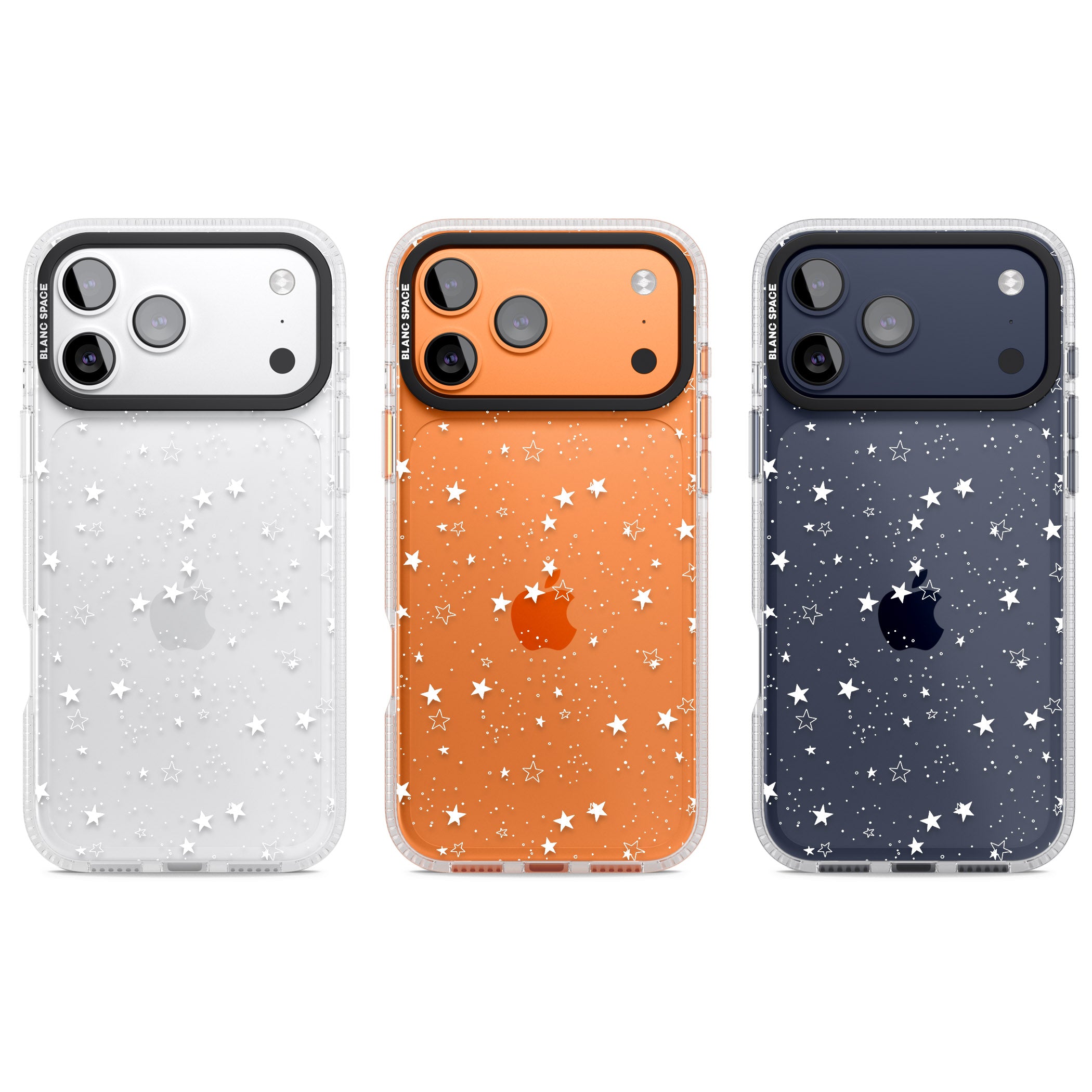 Midnight Starfield iPhone 17 Pro Impact Air Clear Phone Case APT Impact Protection