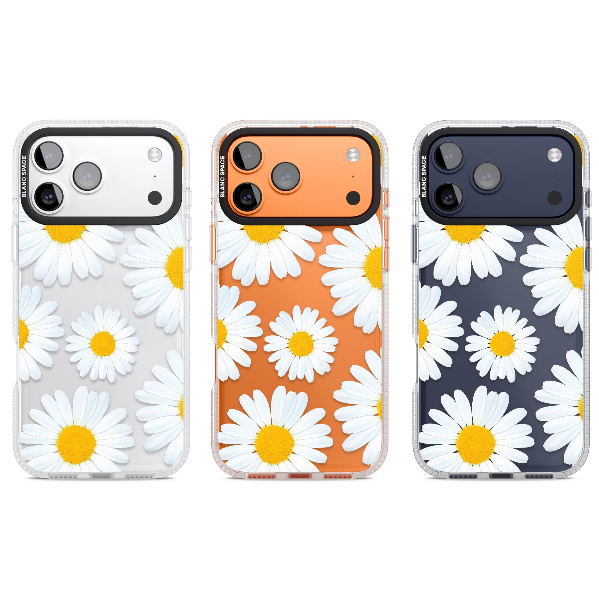 Summer Daisy iPhone 17 Pro Impact Air Clear Phone Case APT Impact Protection