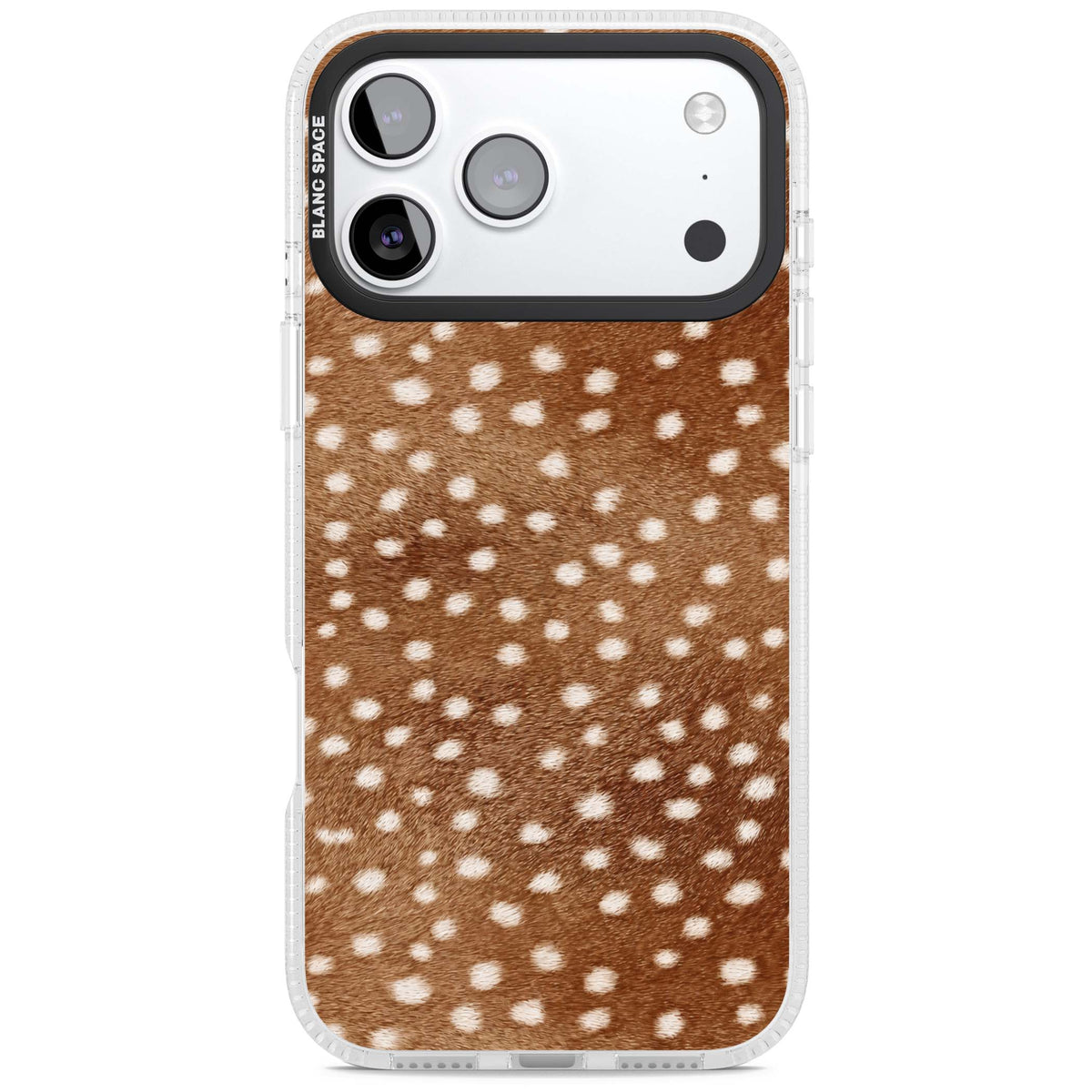 Deer Print animals iPhone case | Clear Case Impact Air case for iPhone 17 Pro, iPhone 17 Pro Max