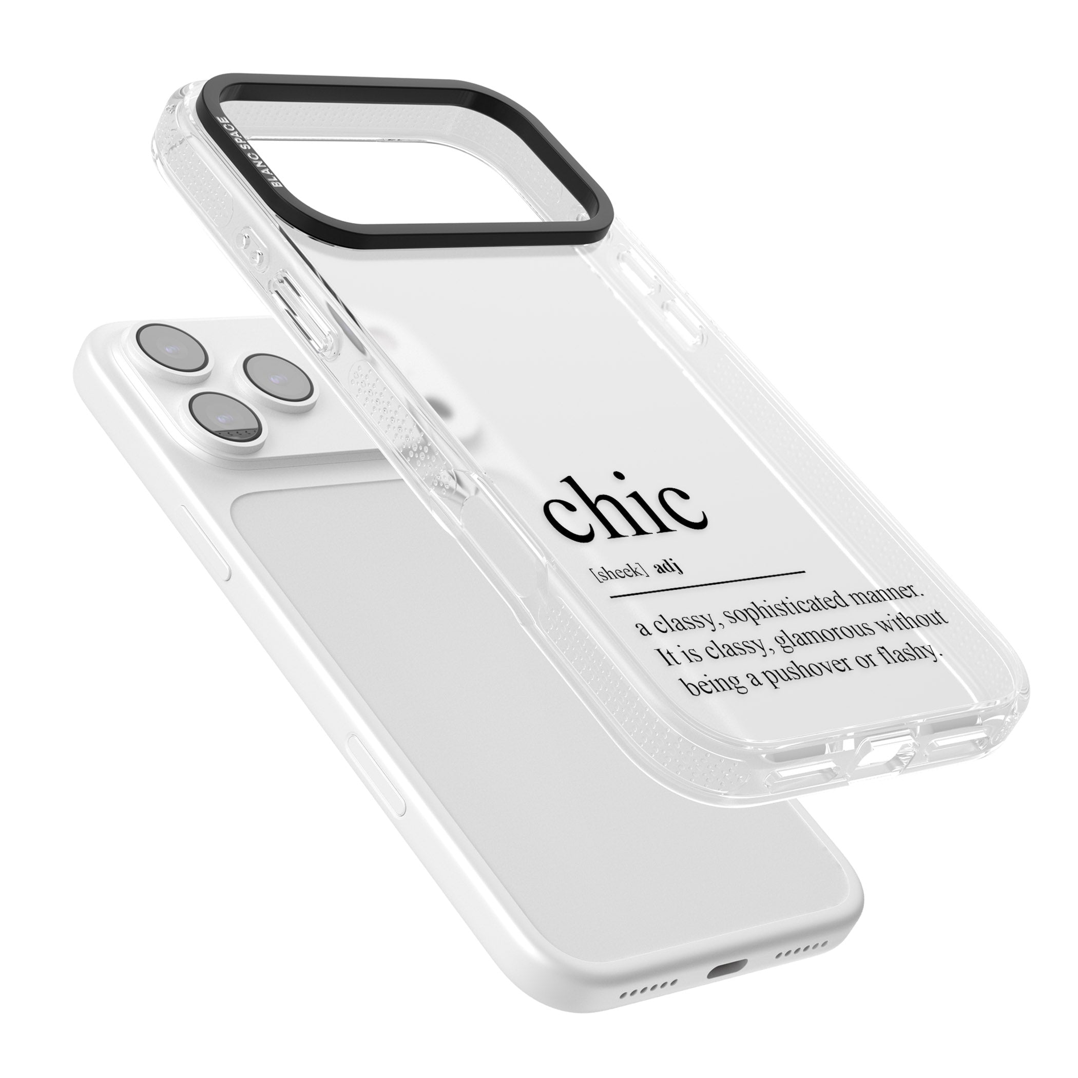 Chic iPhone 17 Pro Max Impact Air Clear Phone Case Colours