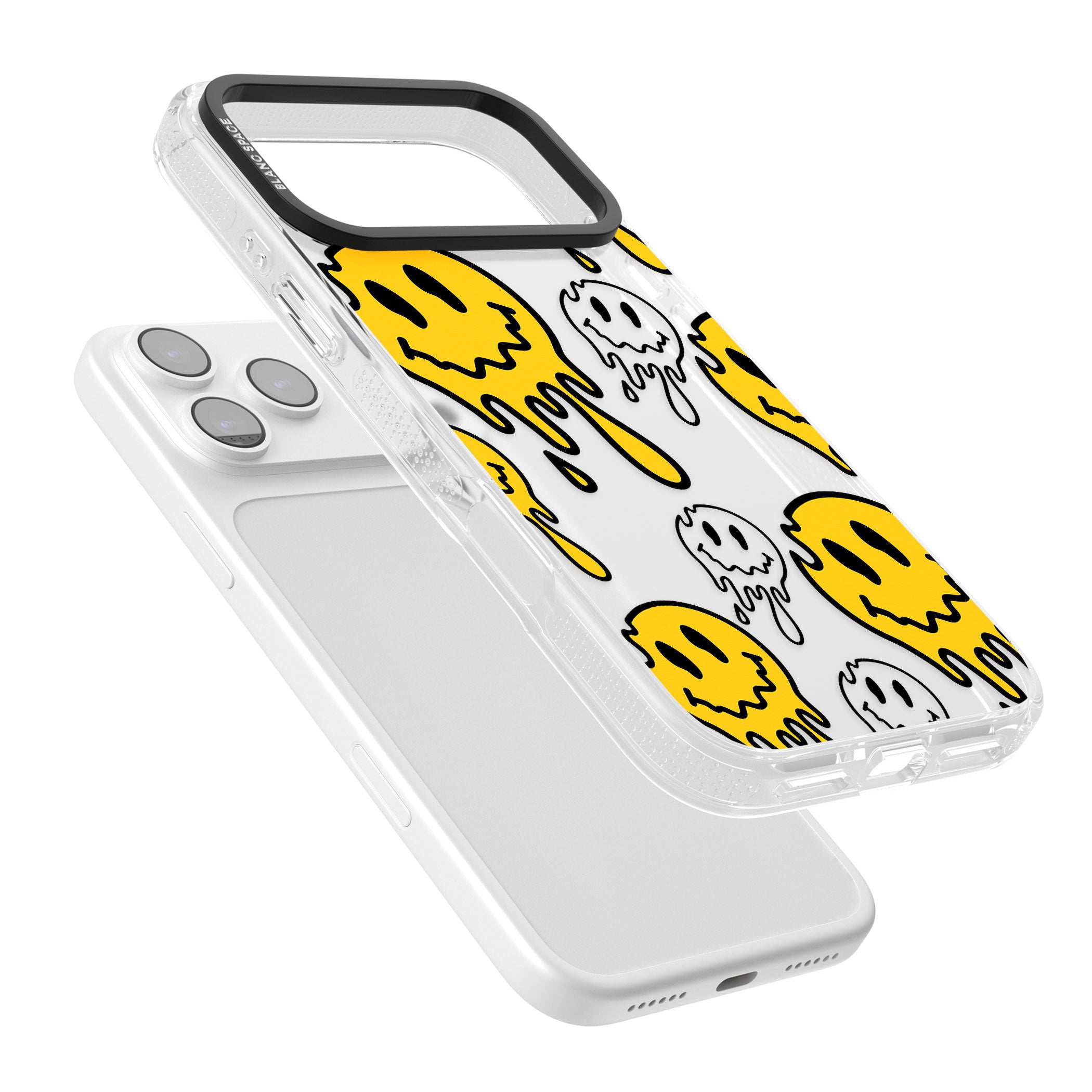 Face Melt iPhone 17 Pro Max Impact Air Clear Phone Case Colours