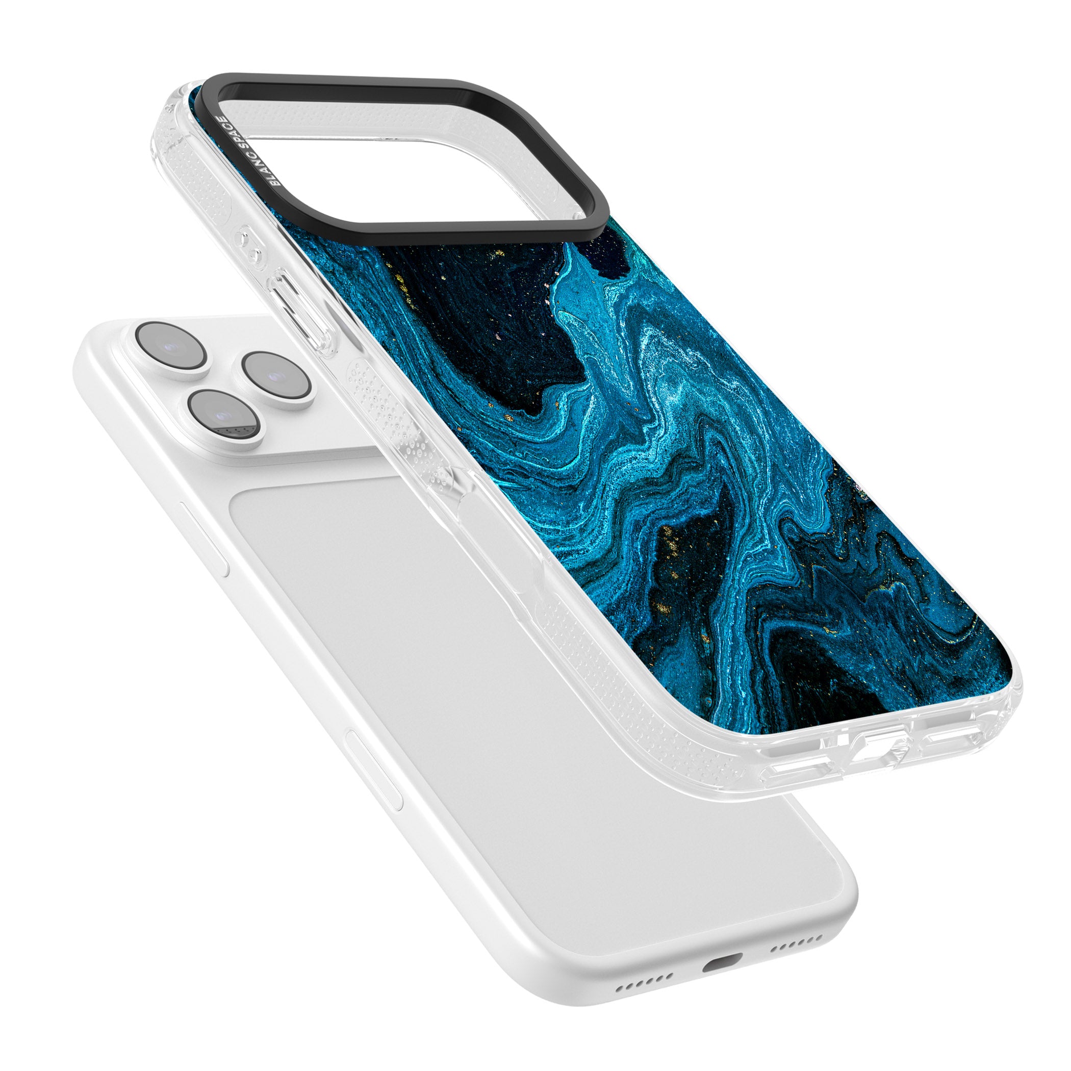 Saphire Lagoon iPhone 17 Pro Max Impact Air Clear Phone Case Colours