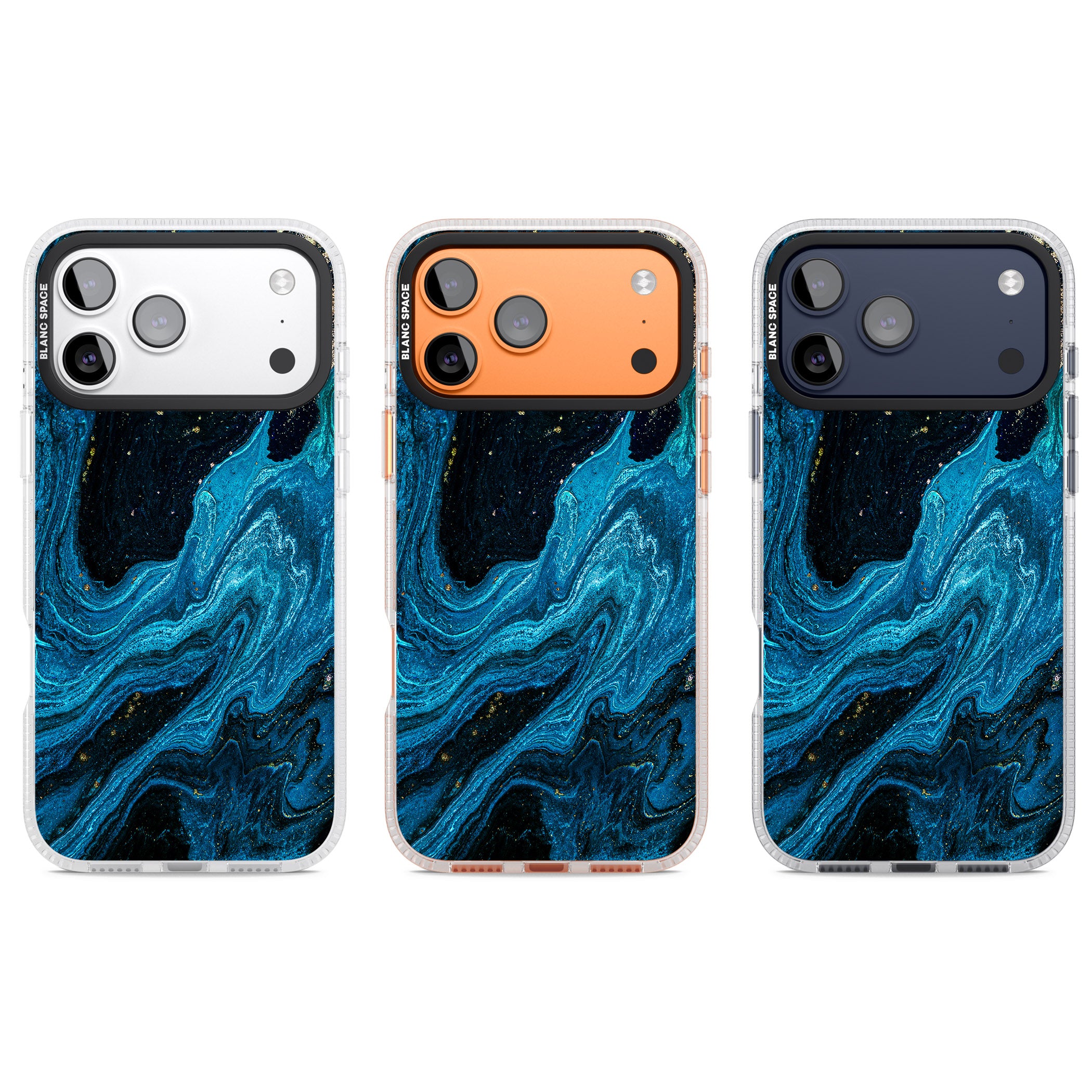 Saphire Lagoon iPhone 17 Pro Impact Air Clear Phone Case APT Impact Protection